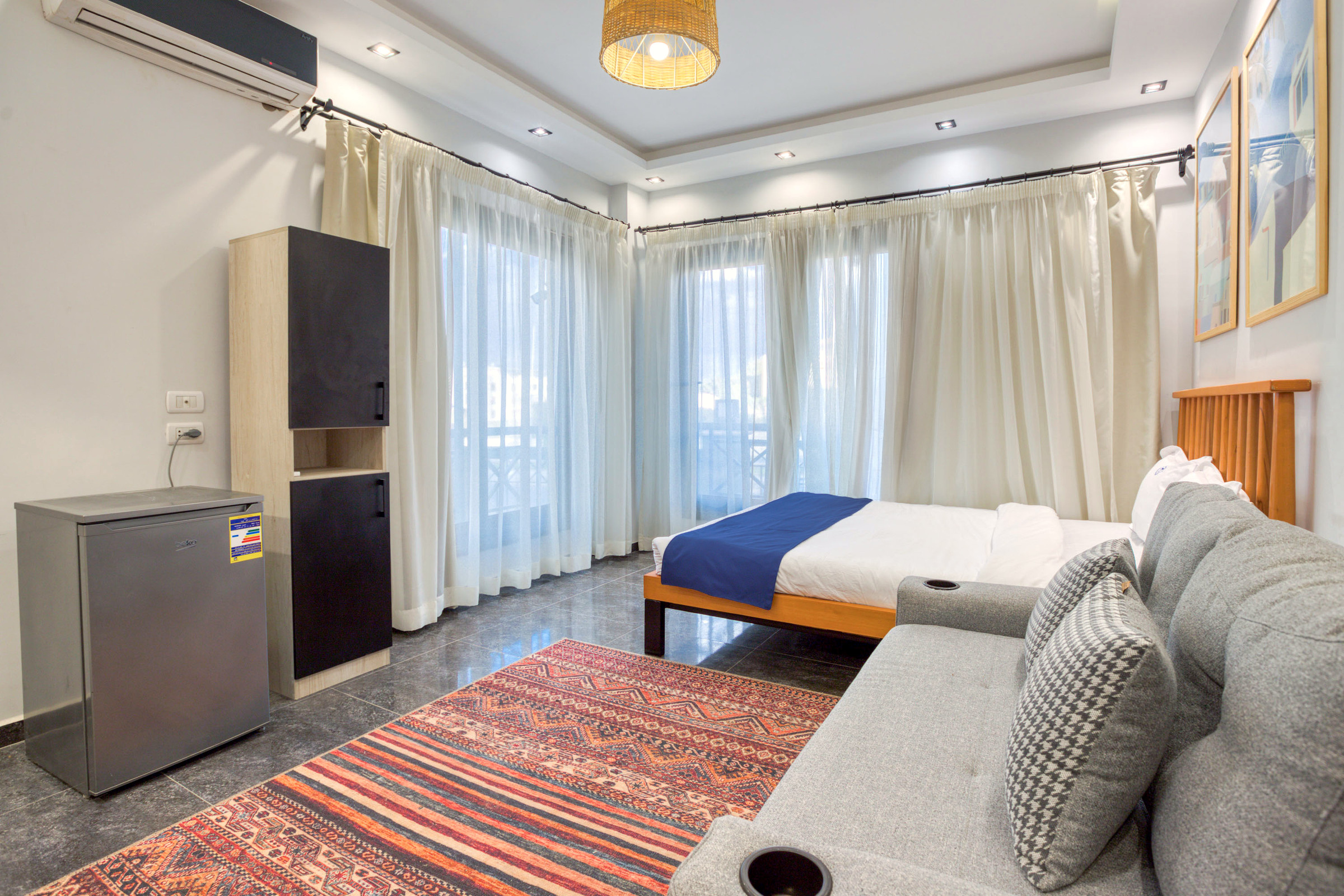 Travelholic Vista 3BR Apartment near AUC | AUC 101 — Bedroom 3 in Travelholic AUC Residence. Unit 101., Egypt — photo 2