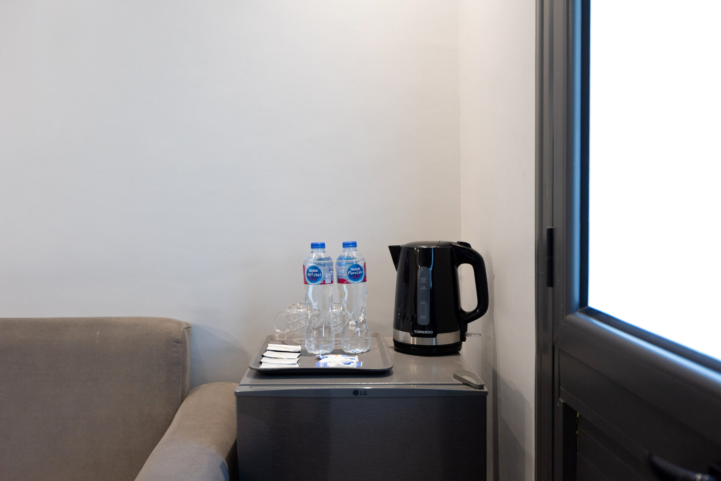 Travelholic Rooftop Studio near AUC | AUC 501 — Full Kitchen in Travelholic AUC Residence. Unit 501., Egypt — photo 3