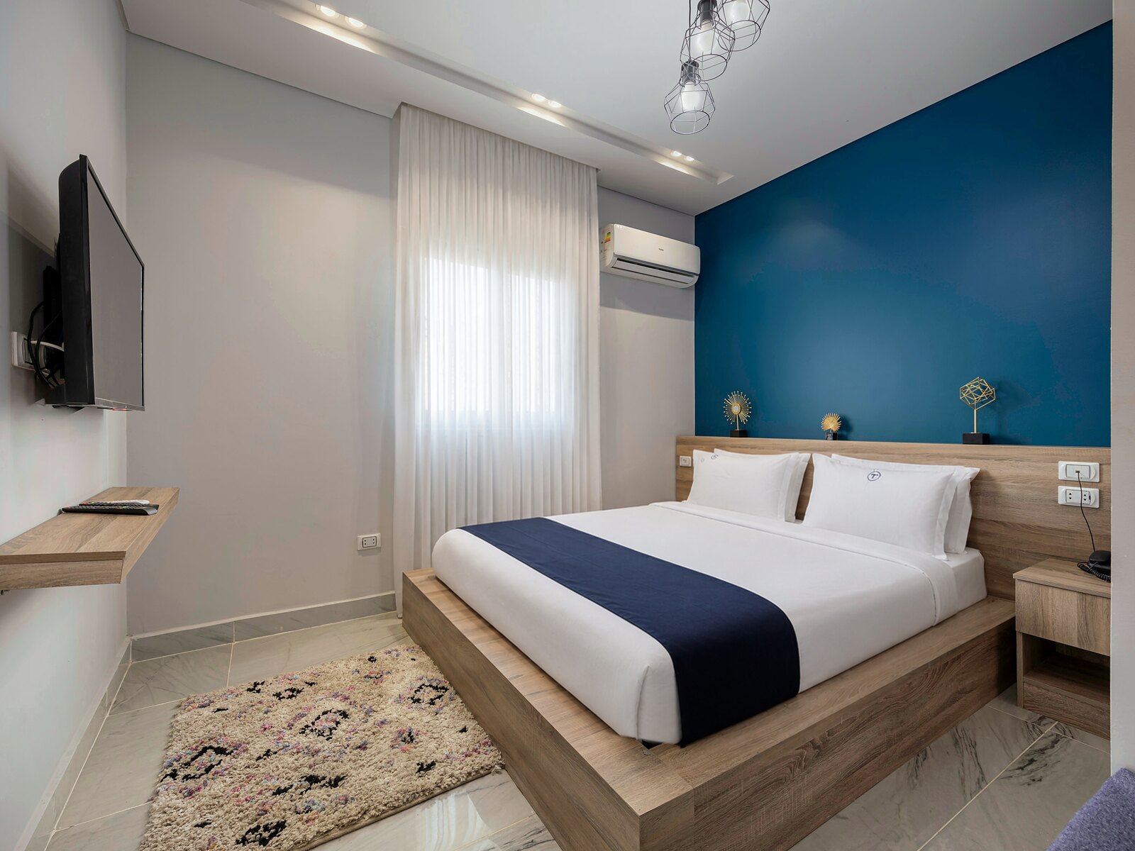 Travelholic Artistic Garden Studio | 90 Residence 105 — Bedroom 1 in Travelholic 90st Residence. Unit 105., Egypt