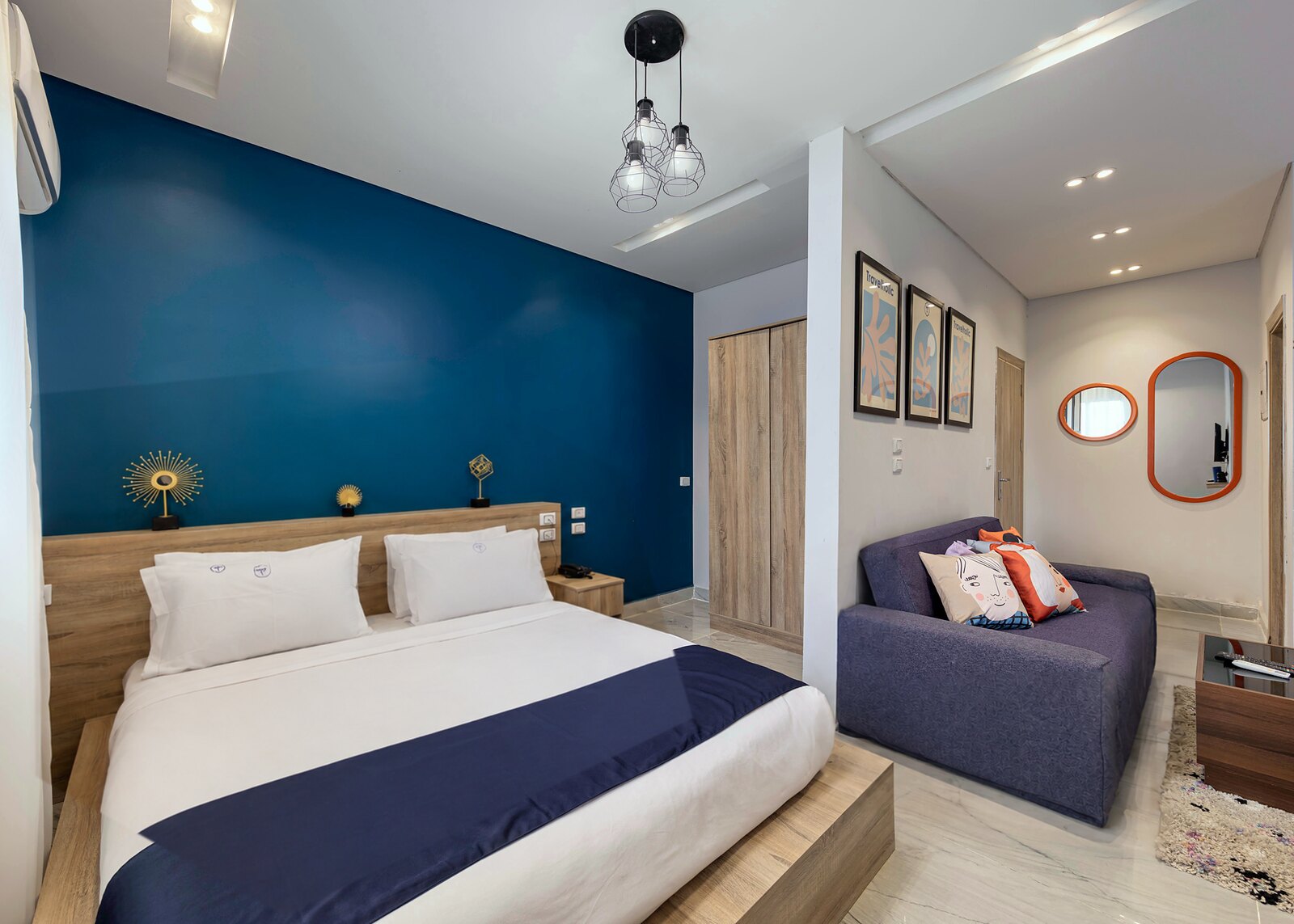 Travelholic Artistic Garden Studio | 90 Residence 105 — Living Room in Travelholic 90st Residence. Unit 105., Egypt — photo 2