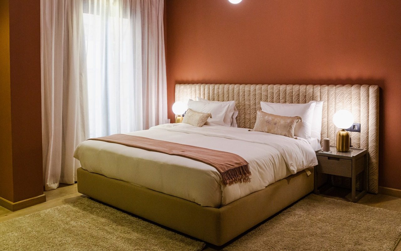 Refined 2BR Apartment – City View – Boutique Nest — Bedroom 1 in New Cairo, Egypt