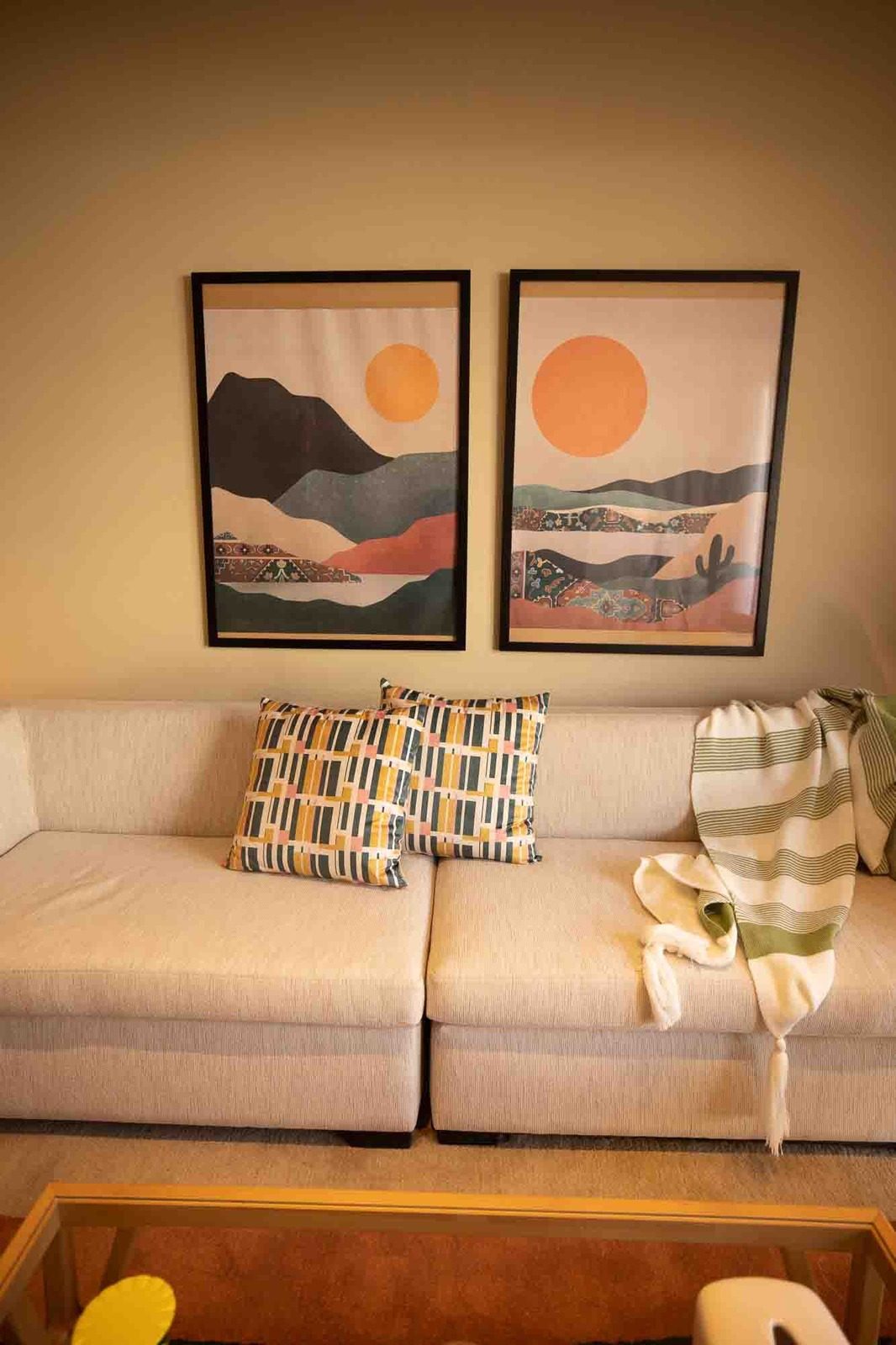 Elegant 2BR Apartment – City View – SODIC — Living Room in SODIC Villette, Egypt