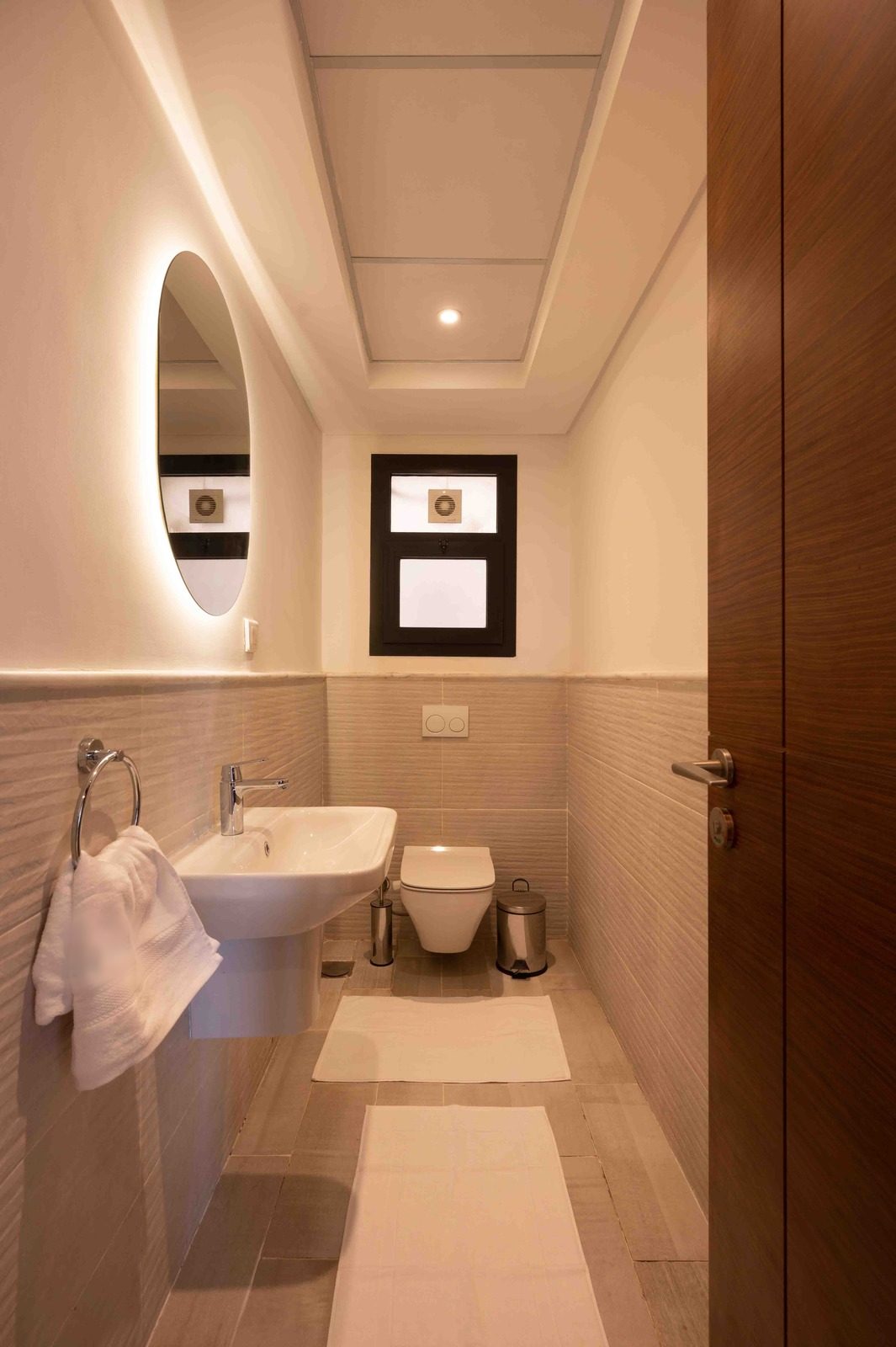 Breezy 2BR Apartment – City View – CFC — Full bathroom 3 in Aura, Cairo Festival City, Egypt — photo 2