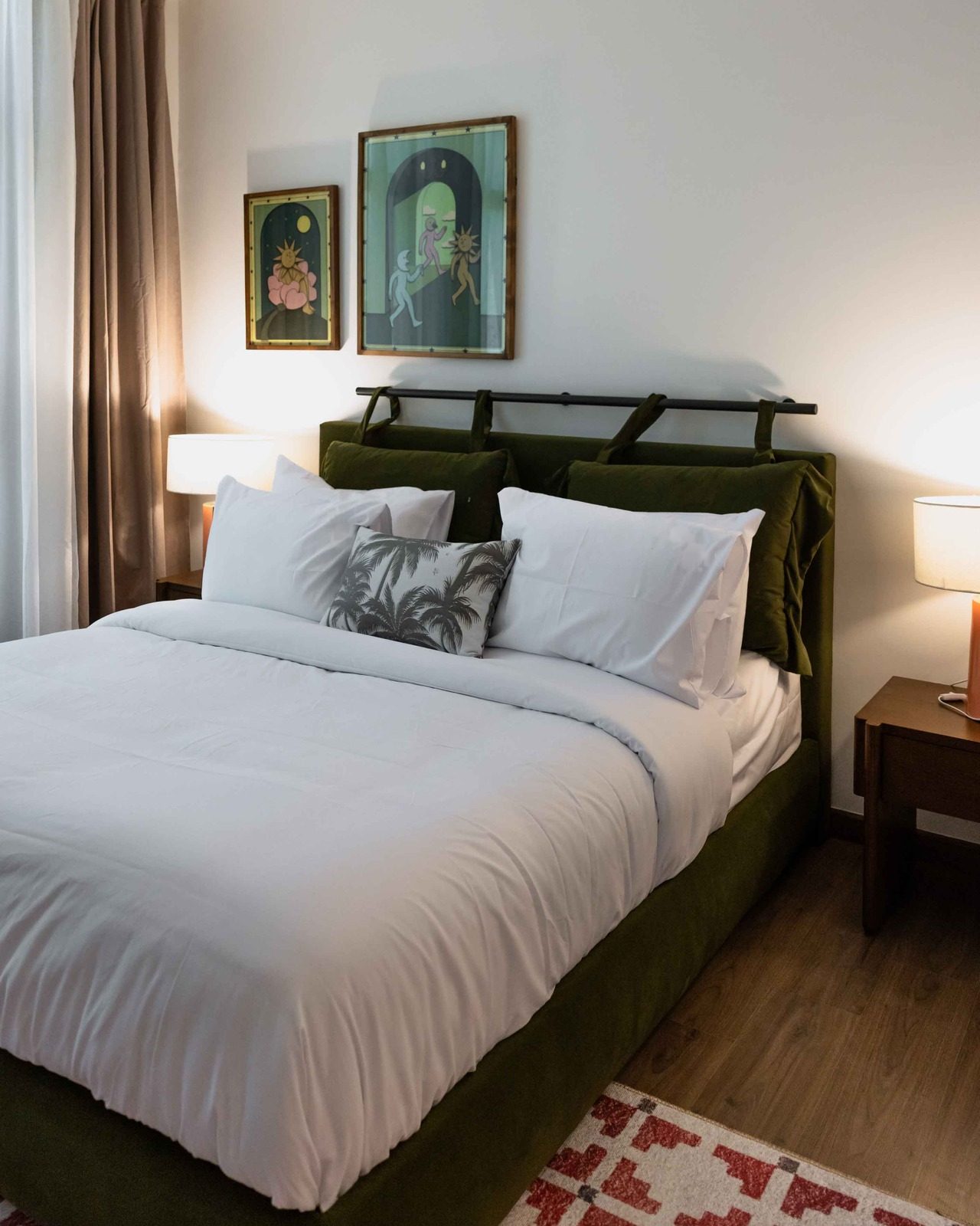 Luxurious 3BR Apartment – City View – CFC — Bedroom 1 in Aura, Cairo Festival City, Egypt — photo 2