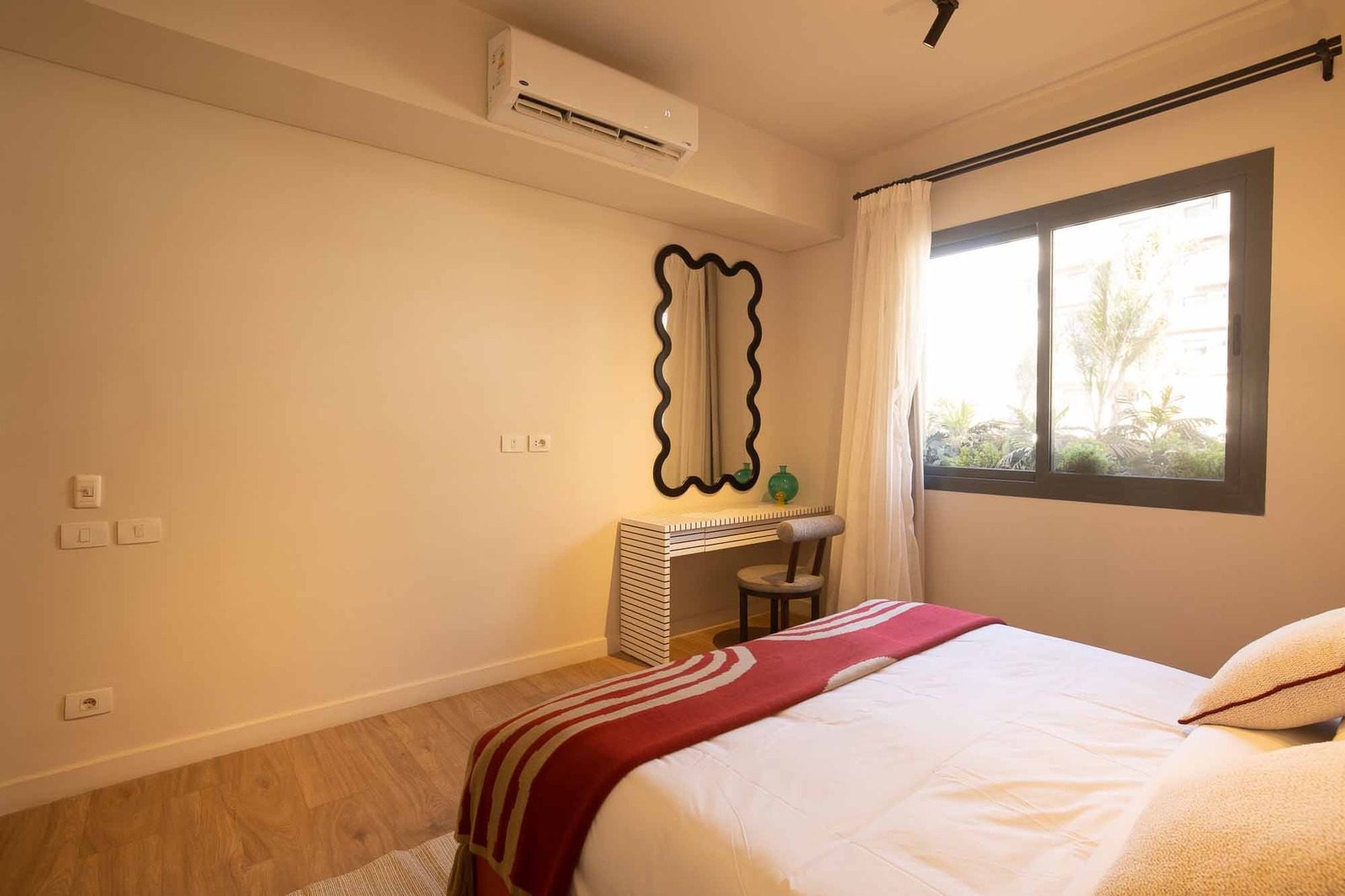 Graceful 3BR Apartment – Pool View – SODIC — Bedroom 3 in SODIC Villette, Egypt — photo 2