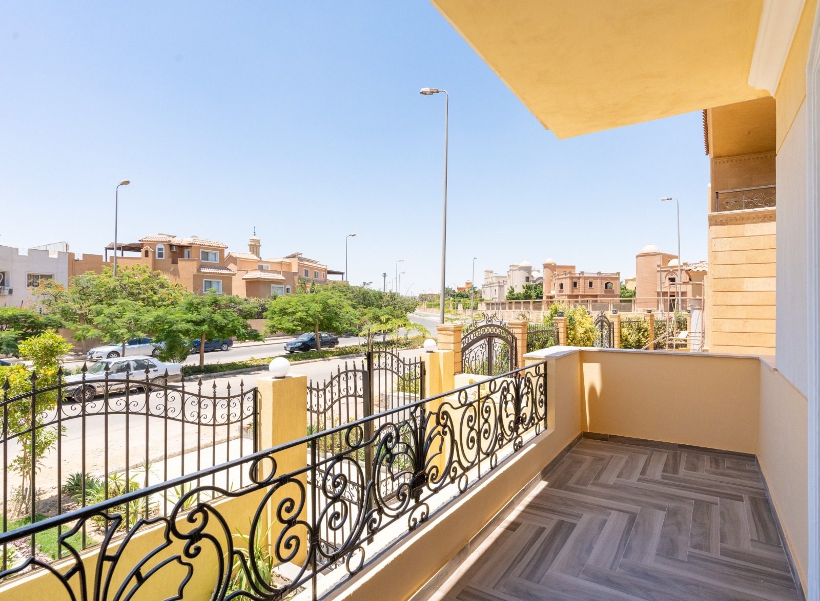 Pristine 1BR Apartment – City View – Arkan Plaza — Balcony in Near Arkan Plaza, Sheikh Zayed, Egypt — photo 2