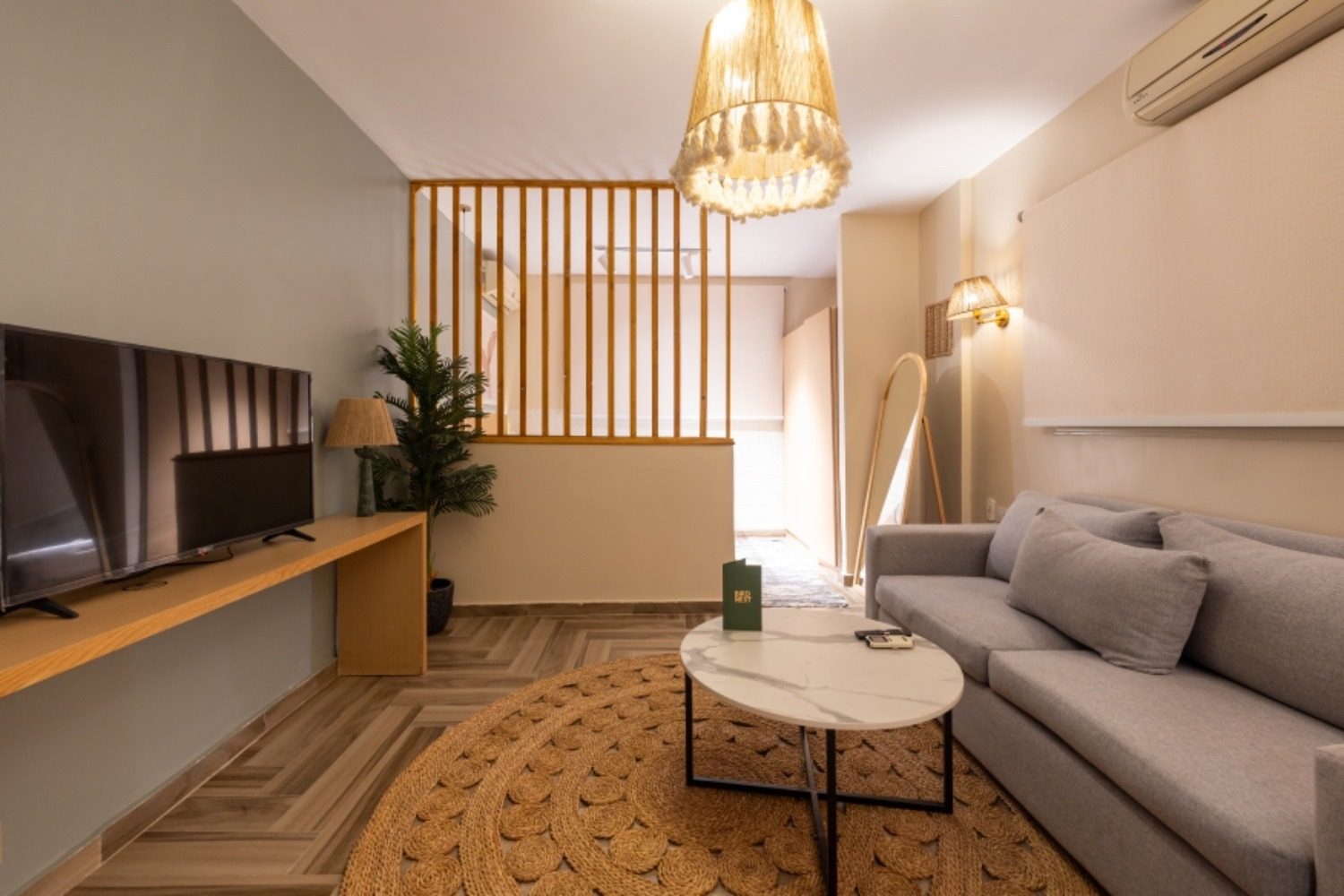 Peaceful Studio – City View – Arkan Plaza — Living Room in Near Arkan Plaza, Sheikh Zayed, Egypt