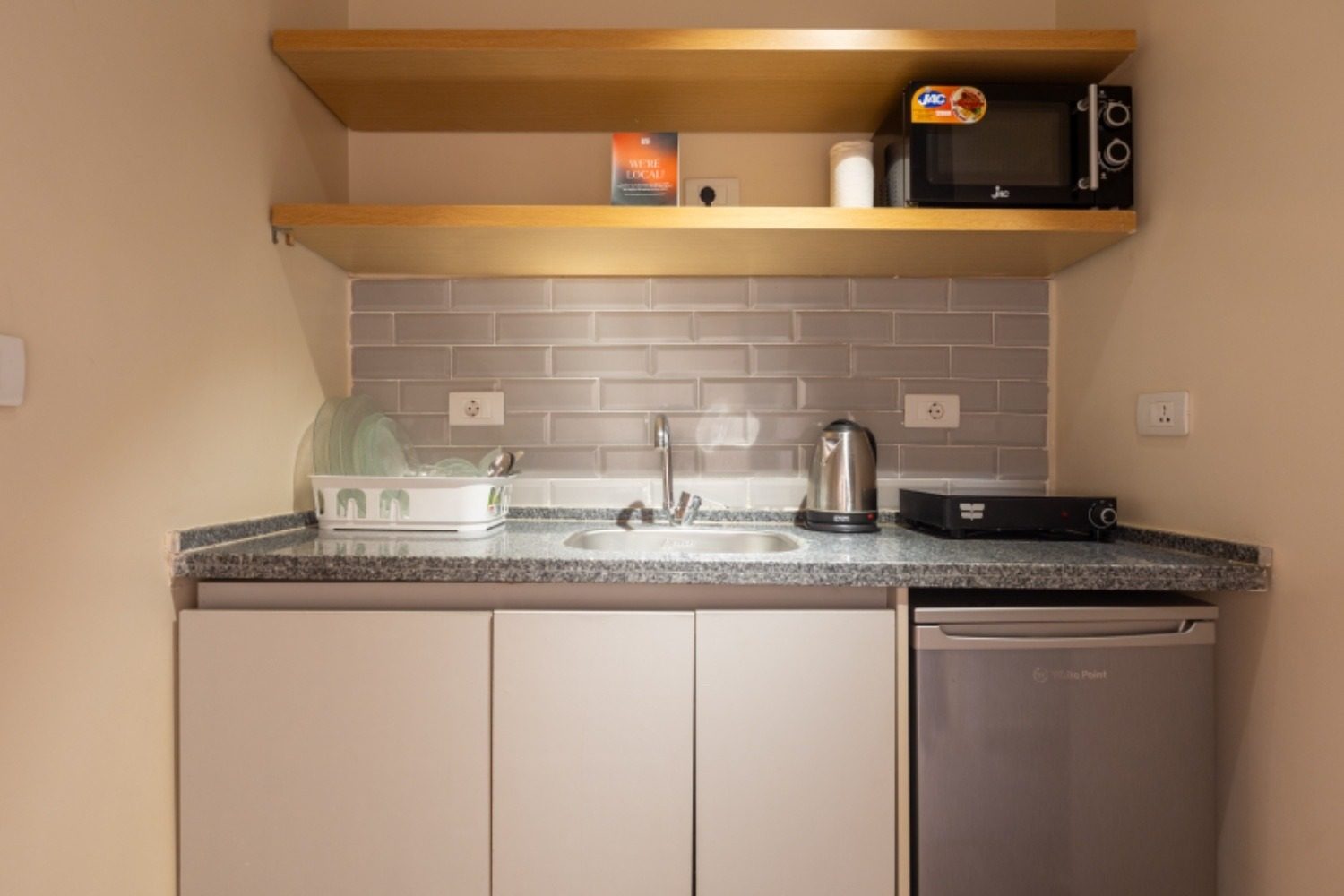 Peaceful Studio – City View – Arkan Plaza — Full Kitchen in Near Arkan Plaza, Sheikh Zayed, Egypt