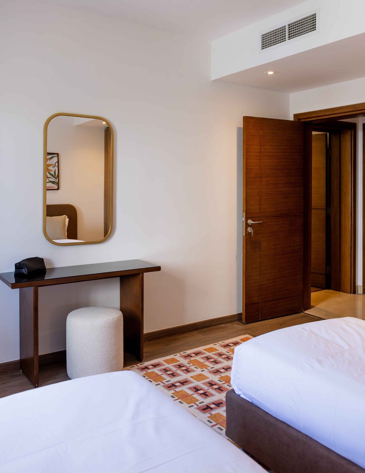 Bright 3BR Apartment – City View – CFC — Bedroom 3 in Aura, Cairo Festival City, Egypt