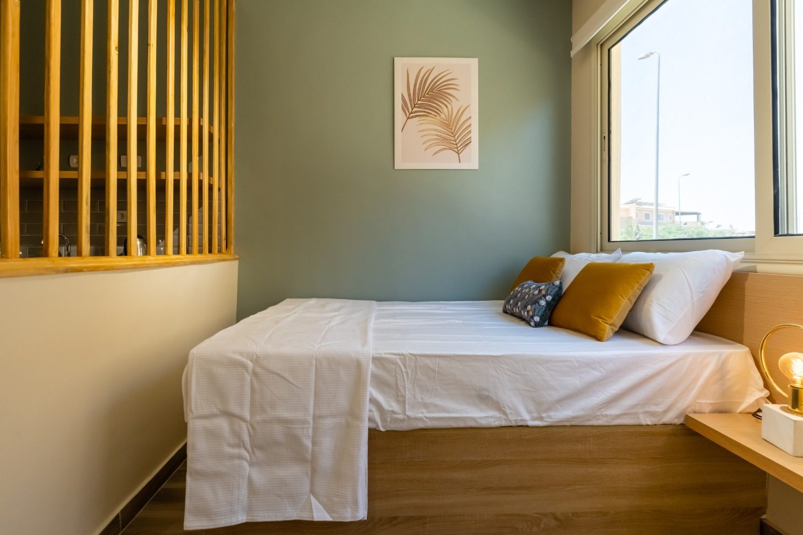 Calm Studio – City View – Arkan Plaza — Bedroom 1 in Near Arkan Plaza, Sheikh Zayed, Egypt — photo 3