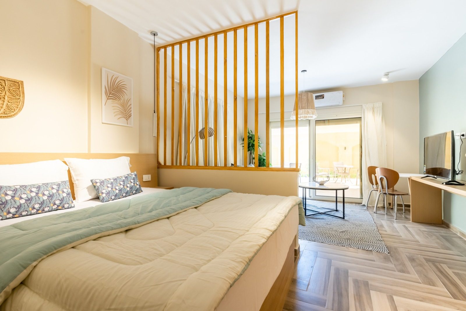 Curated Studio – City View – Arkan Plaza — Bedroom 1 in Near Arkan Plaza, Sheikh Zayed, Egypt