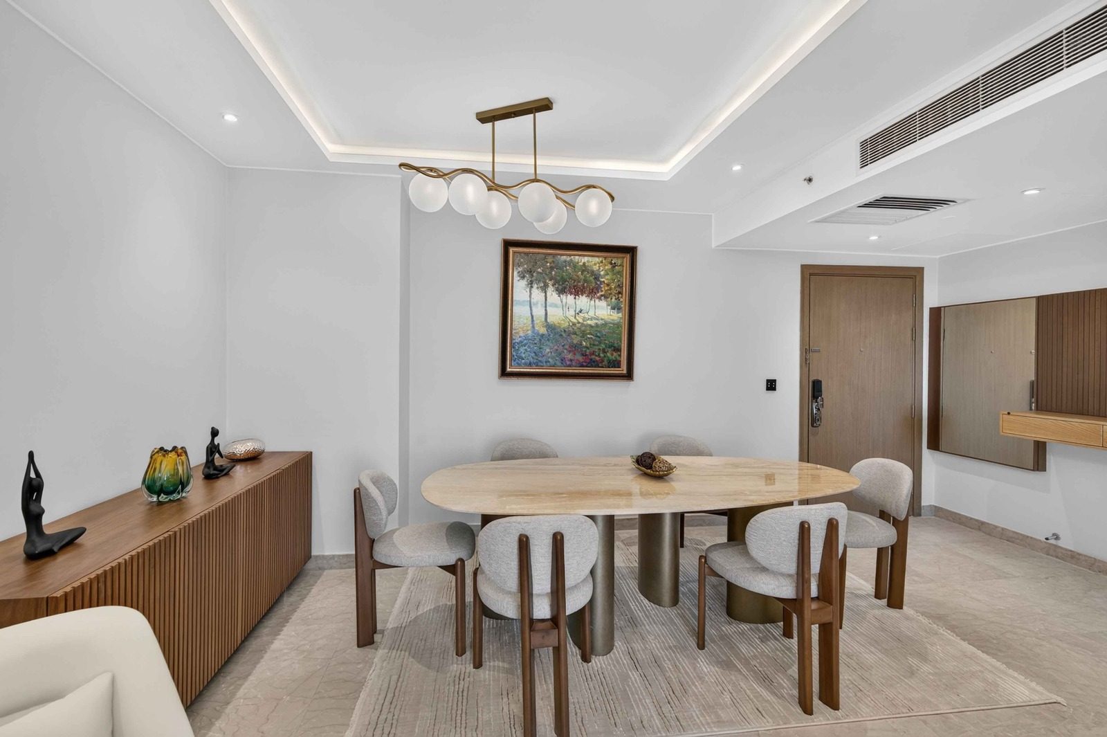 2BR Apartment – City View – Zed Towers — Dining Area in ZED Towers, Sheikh Zayed, Egypt