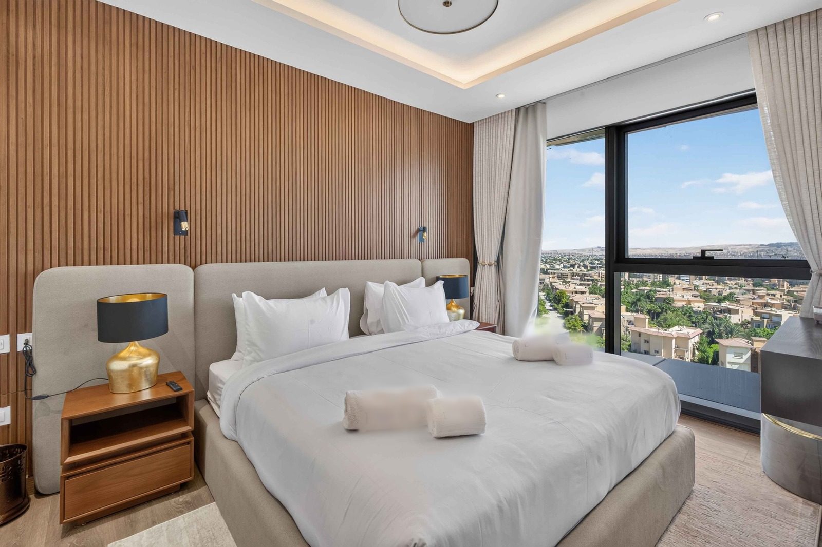 2BR Apartment – City View – Zed Towers — Bedroom 1 in ZED Towers, Sheikh Zayed, Egypt