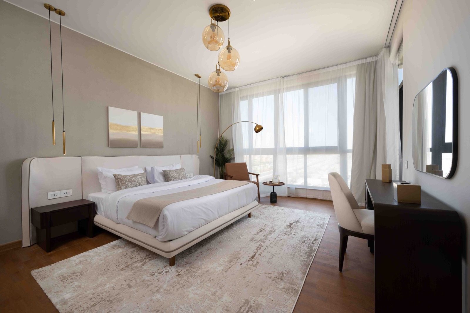 Charming 4BR Apartment – City View – Aeon Towers — Bedroom 1 in Aeon Towers, Sheikh Zayed, Egypt — photo 2