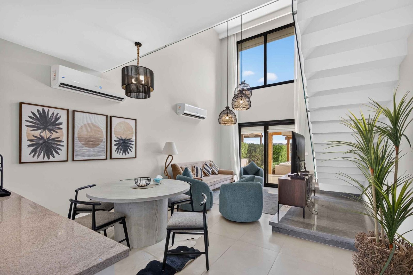 3BR Town House – Lagoon View – El Gouna — Living Room in Shedwan, El Gouna, Egypt