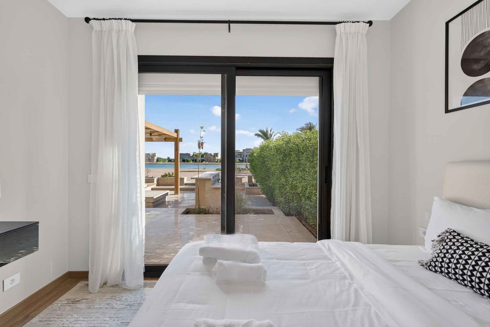 3BR Town House – Lagoon View – El Gouna — Bedroom 2 in Shedwan, El Gouna, Egypt — photo 3