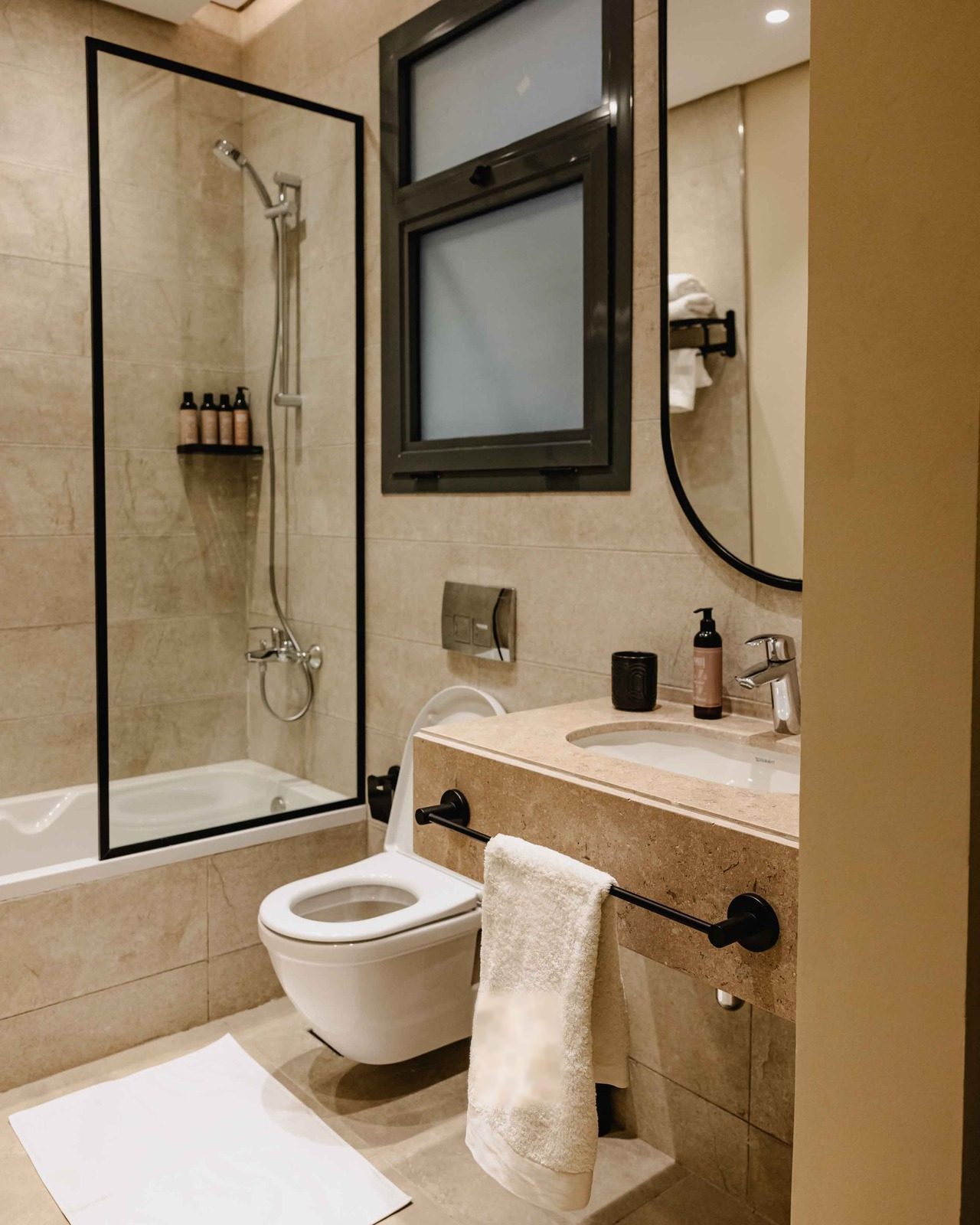 Modern 2BR Apartment – Pool View – SODIC — Full bathroom 1 in SODIC Villette, Egypt