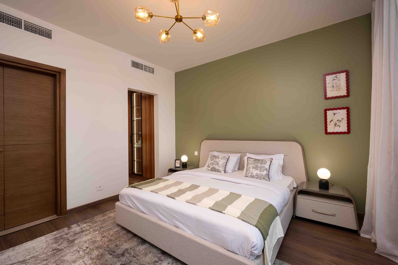 Beautiful 2BR Apartment – Garden View – CFC — Bedroom 1 in Aura, Cairo Festival City, Egypt — photo 2