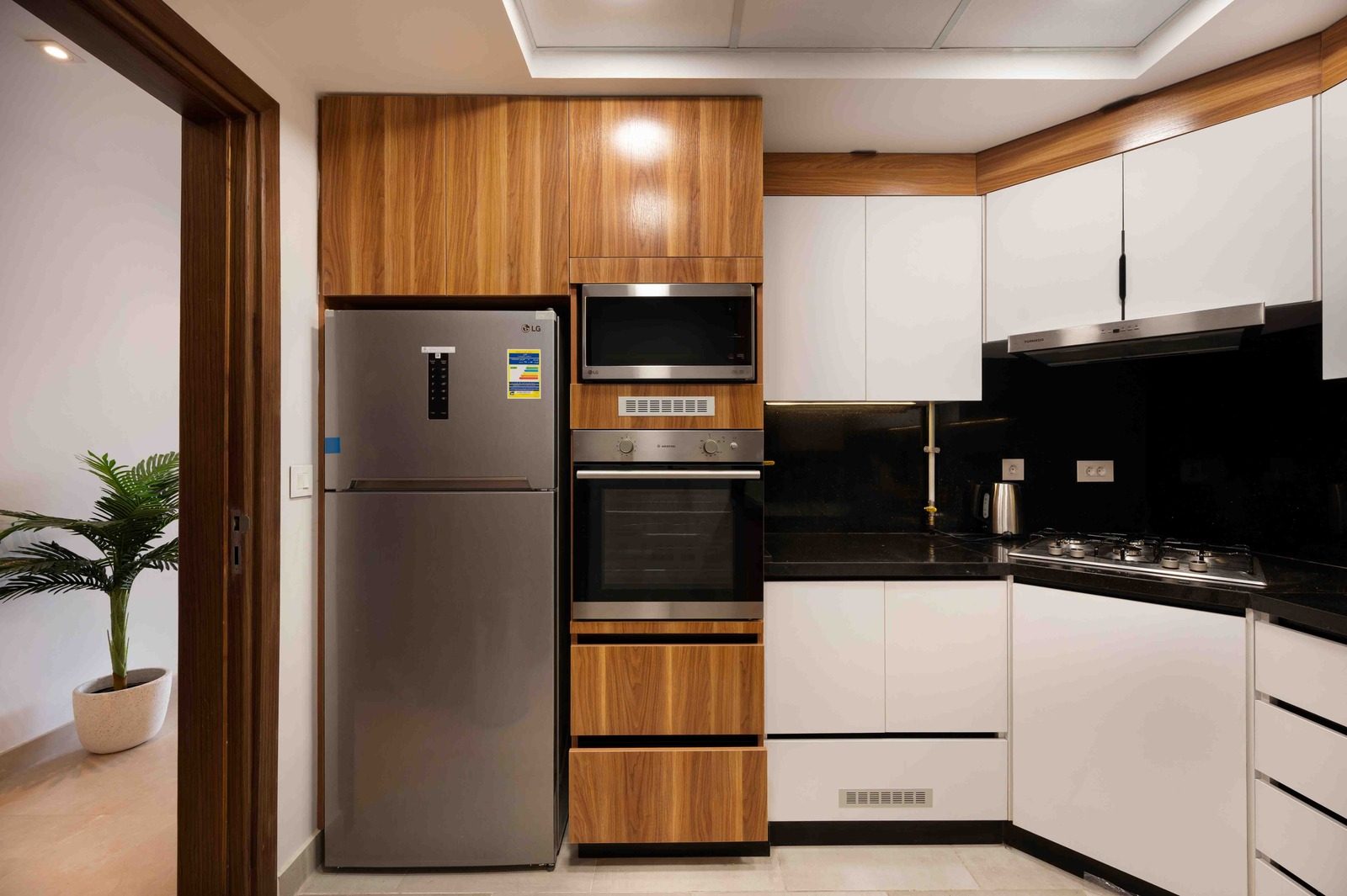 Tranquil 2BR Apartment – Garden View – CFC — Full Kitchen in Aura, Cairo Festival City, Egypt