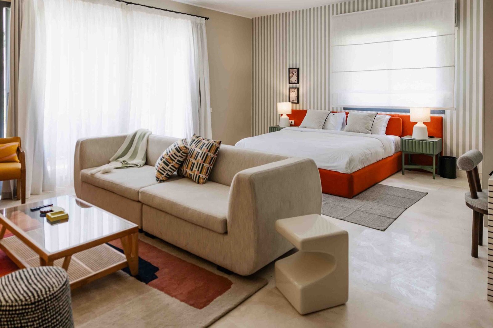 Breezy Studio – Pool View – SODIC — Bedroom 1 in SODIC Villette, Egypt