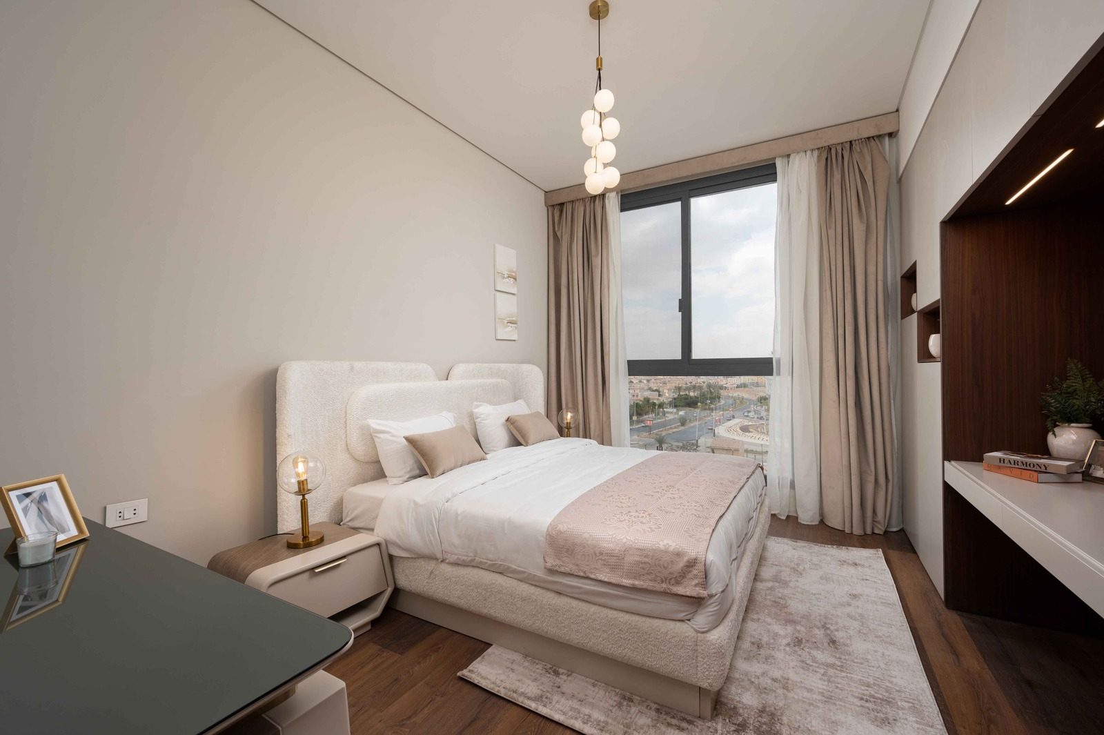 3BR Apartment – City View – Aeon Towers — Bedroom 1 in Aeon Towers, Sheikh Zayed, Egypt