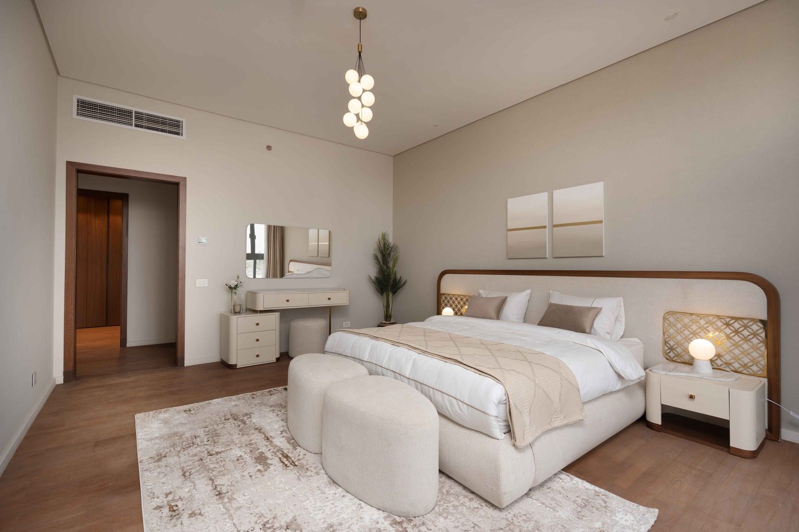 3BR Apartment – City View – Aeon Towers — Bedroom 3 in Aeon Towers, Sheikh Zayed, Egypt