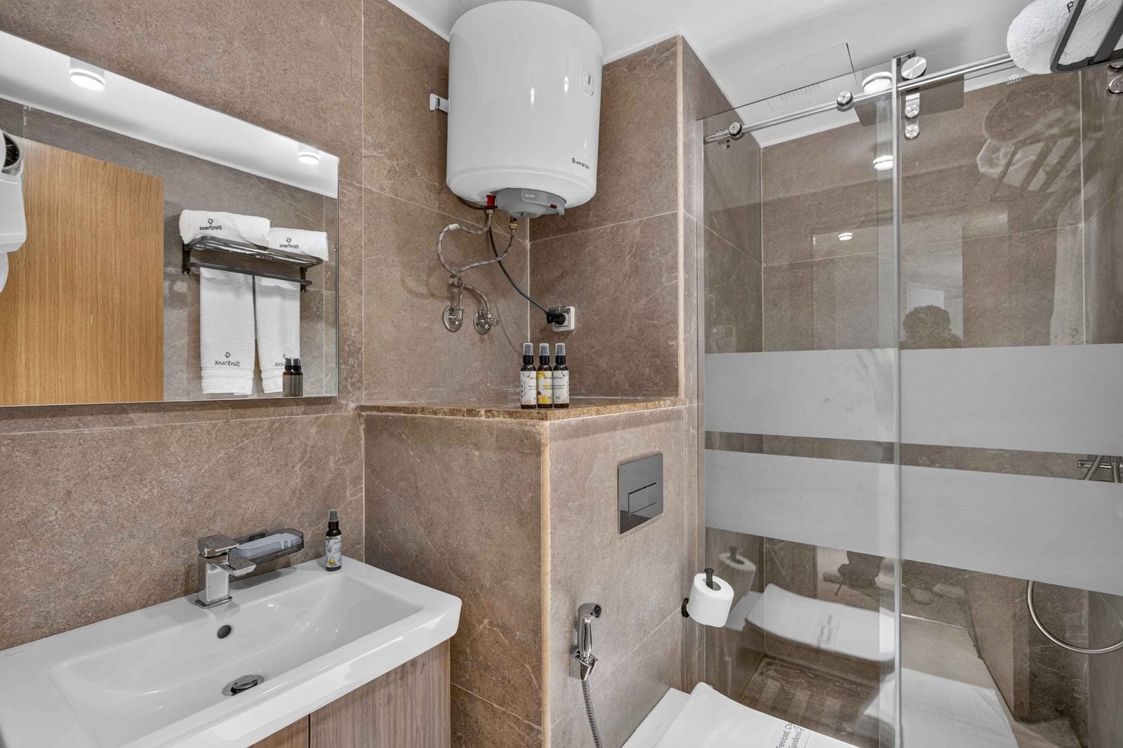 Studio – City View – Zed Towers — Full bathroom 1 in ZED Towers, Sheikh Zayed, Egypt