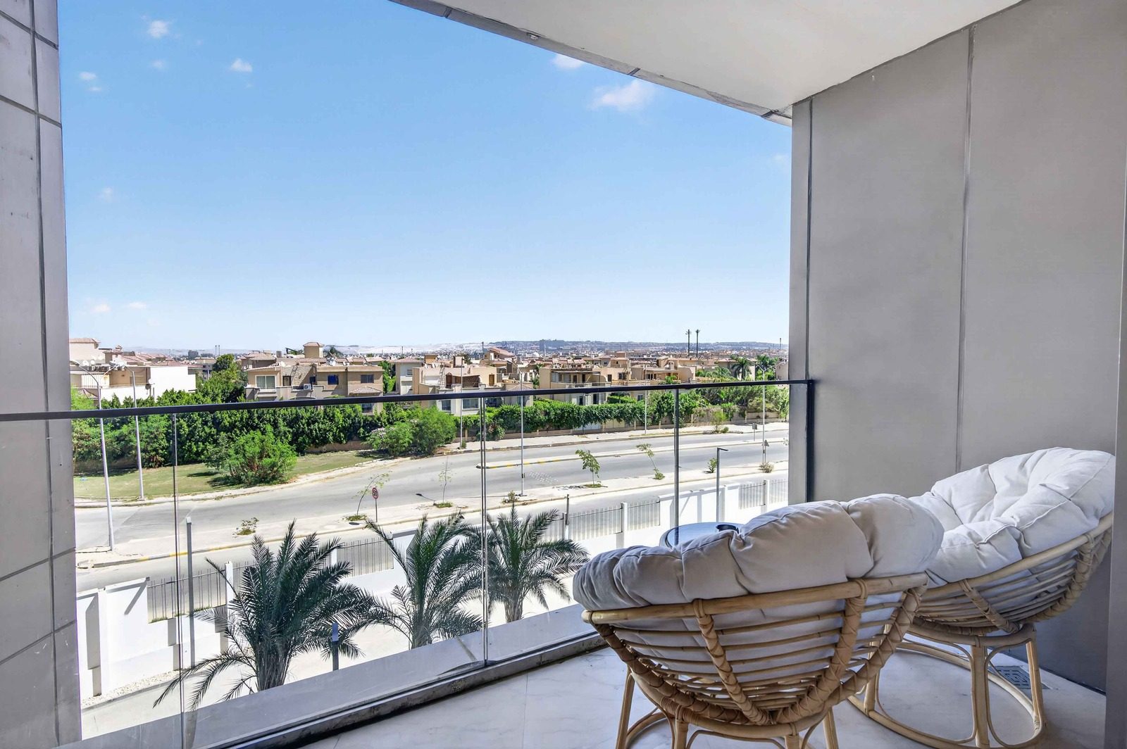 Studio – City View – Zed Towers — Balcony in ZED Towers, Sheikh Zayed, Egypt