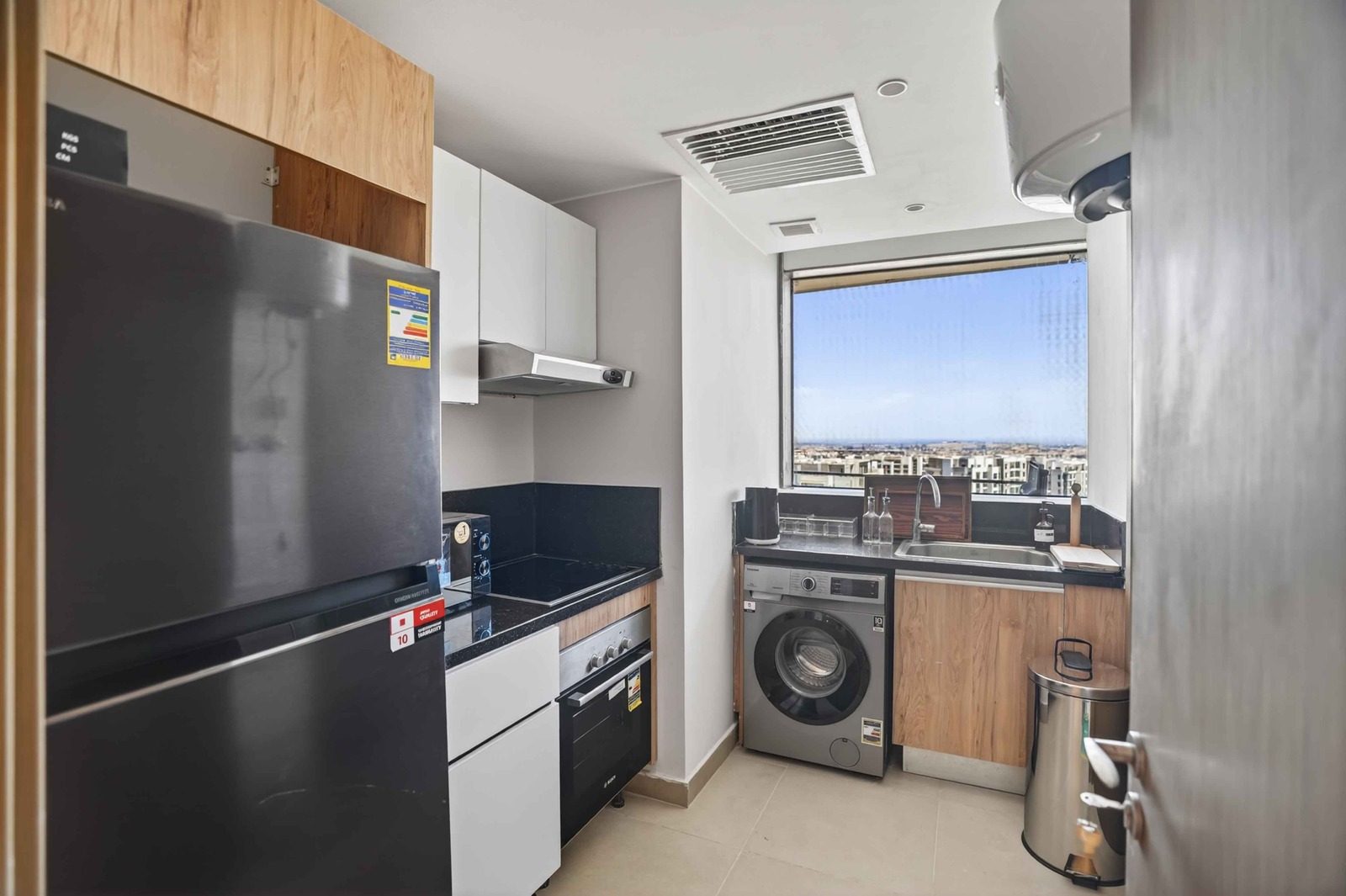 2BR Apartment – Sheikh Zayed – ZED Towers — Full Kitchen in ZED Towers, Sheikh Zayed, Egypt