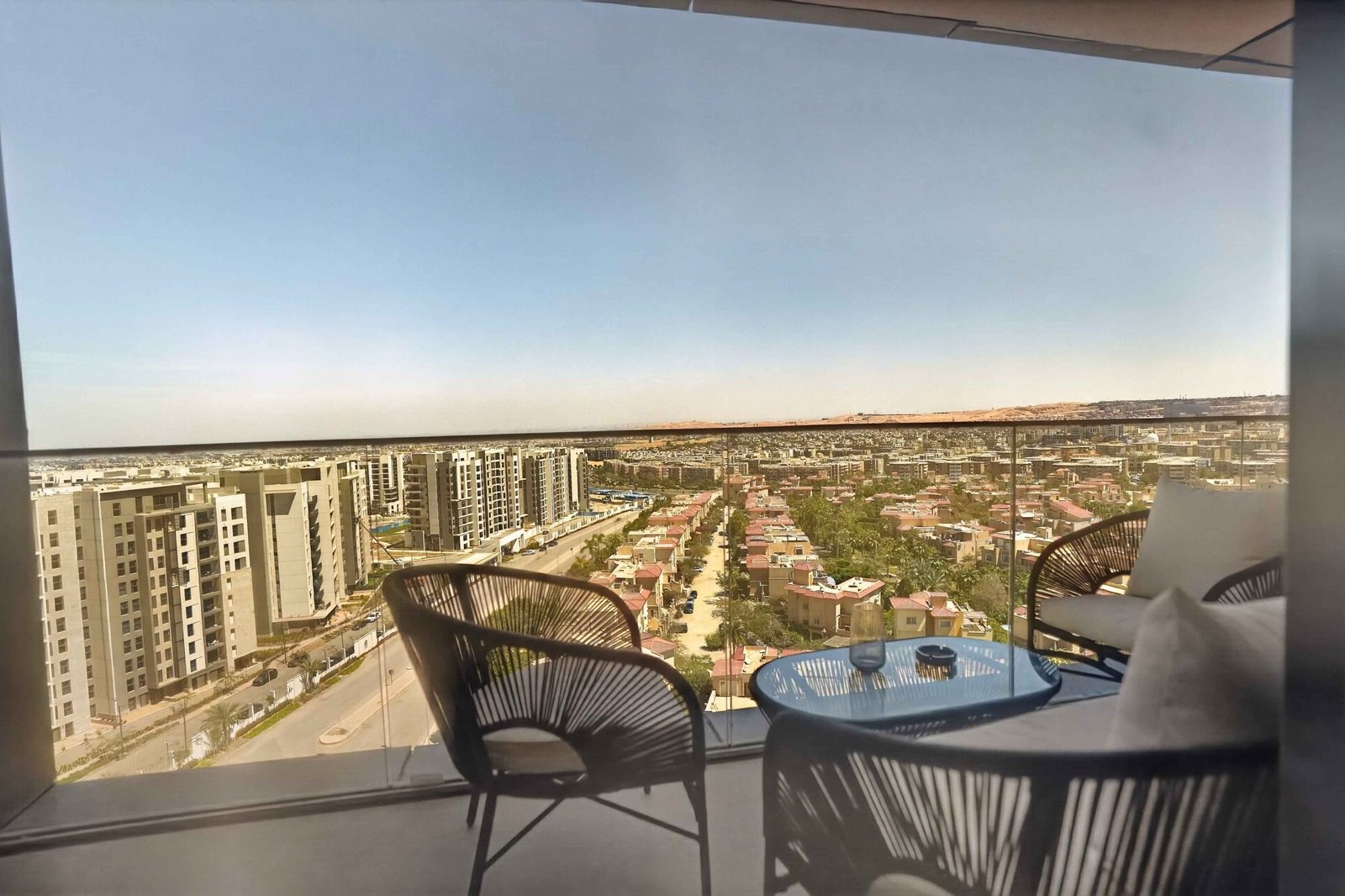 2BR Apartment – Sheikh Zayed – ZED Towers — Balcony in ZED Towers, Sheikh Zayed, Egypt