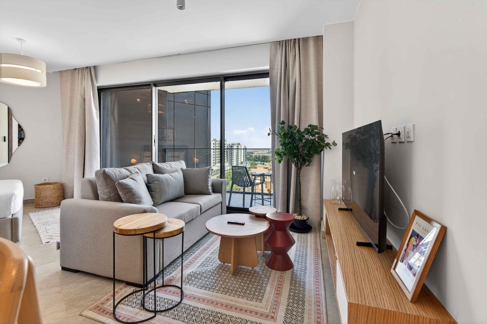 Sophisticated Studio – Sheikh Zayed – ZED Towers — Living Room in ZED Towers, Sheikh Zayed, Egypt