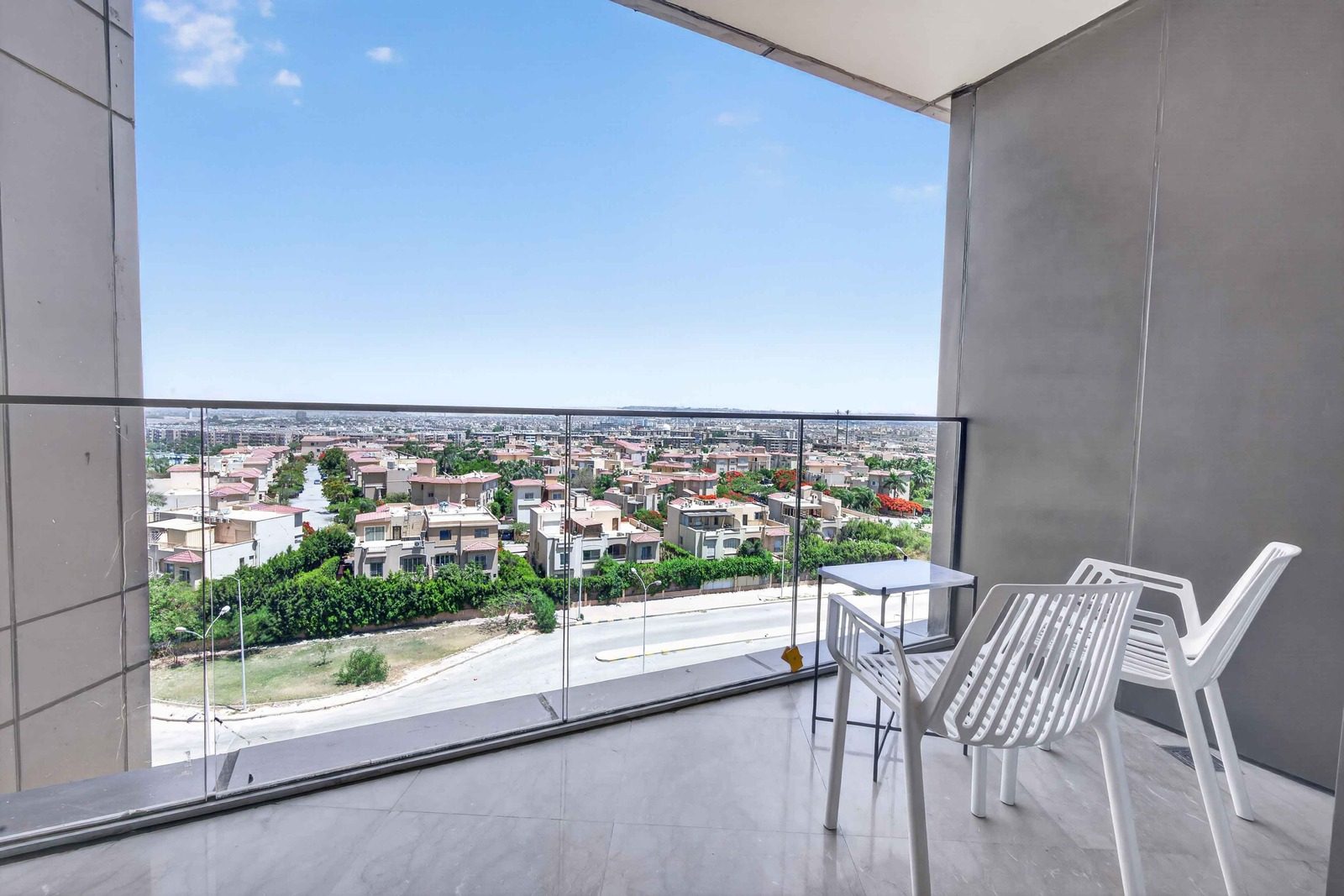 Pristine Studio – Sheikh Zayed – ZED Towers — Balcony in ZED Towers, Sheikh Zayed, Egypt
