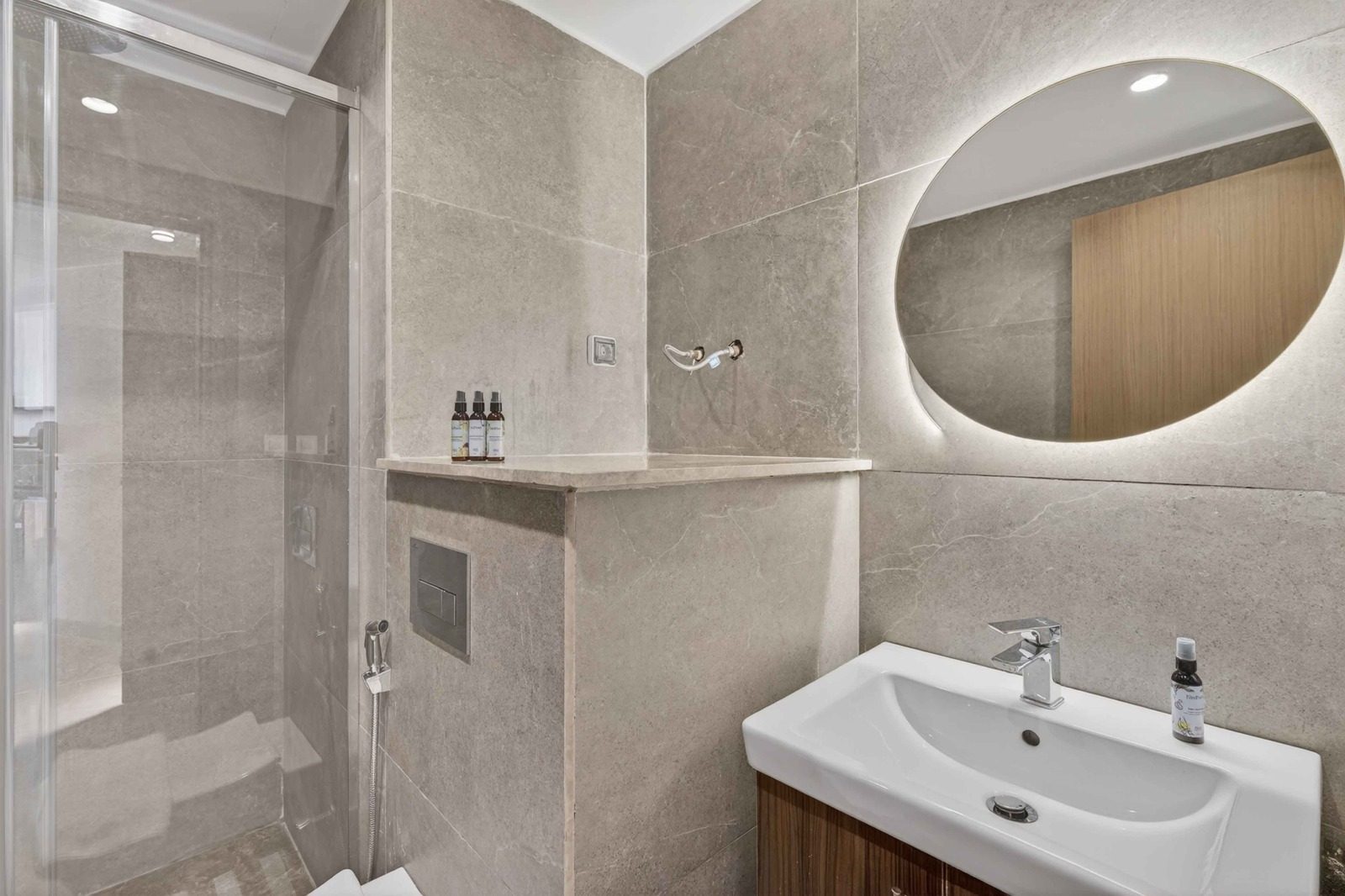Curated Studio – Sheikh Zayed – ZED Towers — Full bathroom 1 in ZED Towers, Sheikh Zayed, Egypt