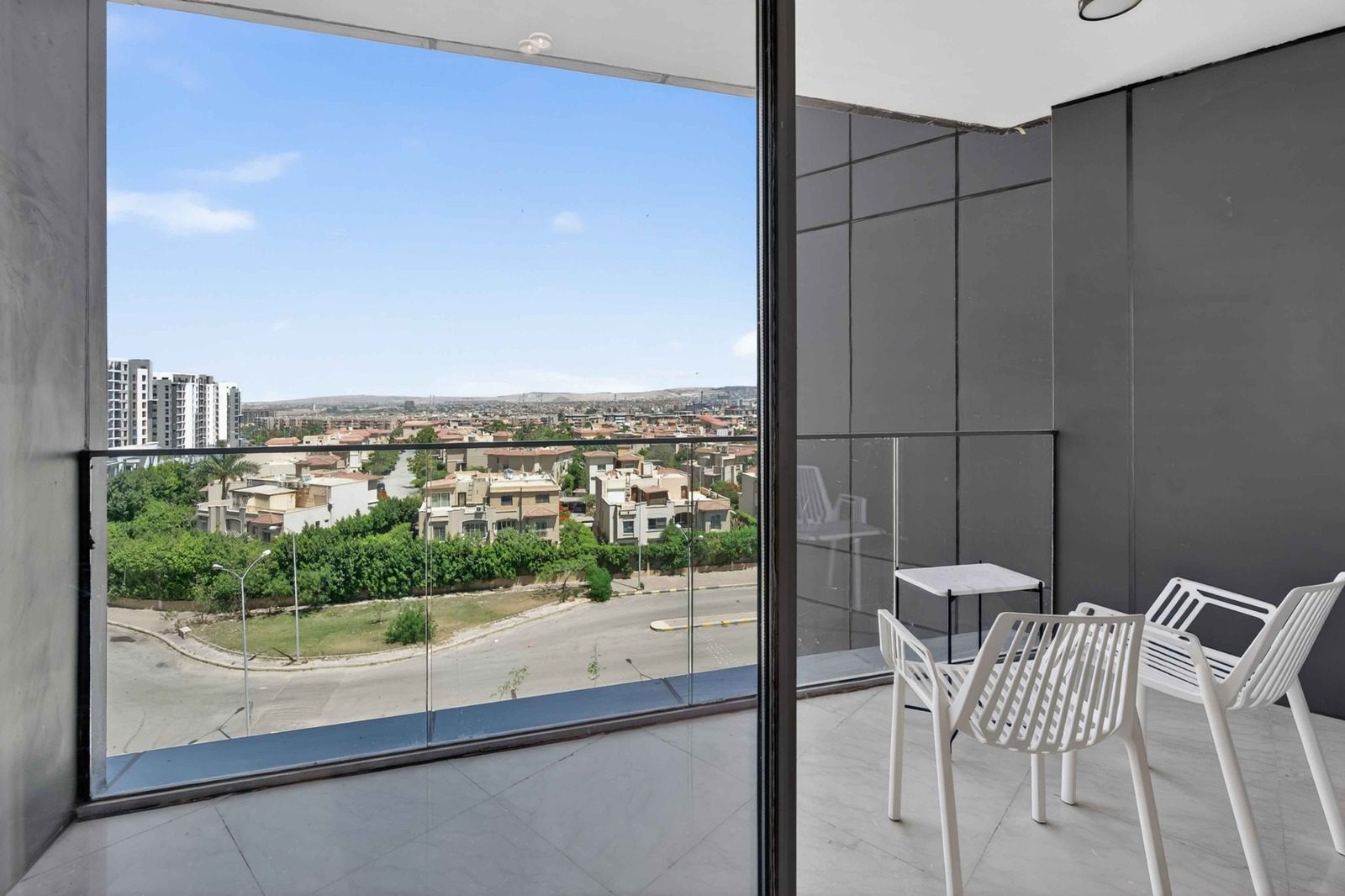 Curated Studio – Sheikh Zayed – ZED Towers — Balcony in ZED Towers, Sheikh Zayed, Egypt