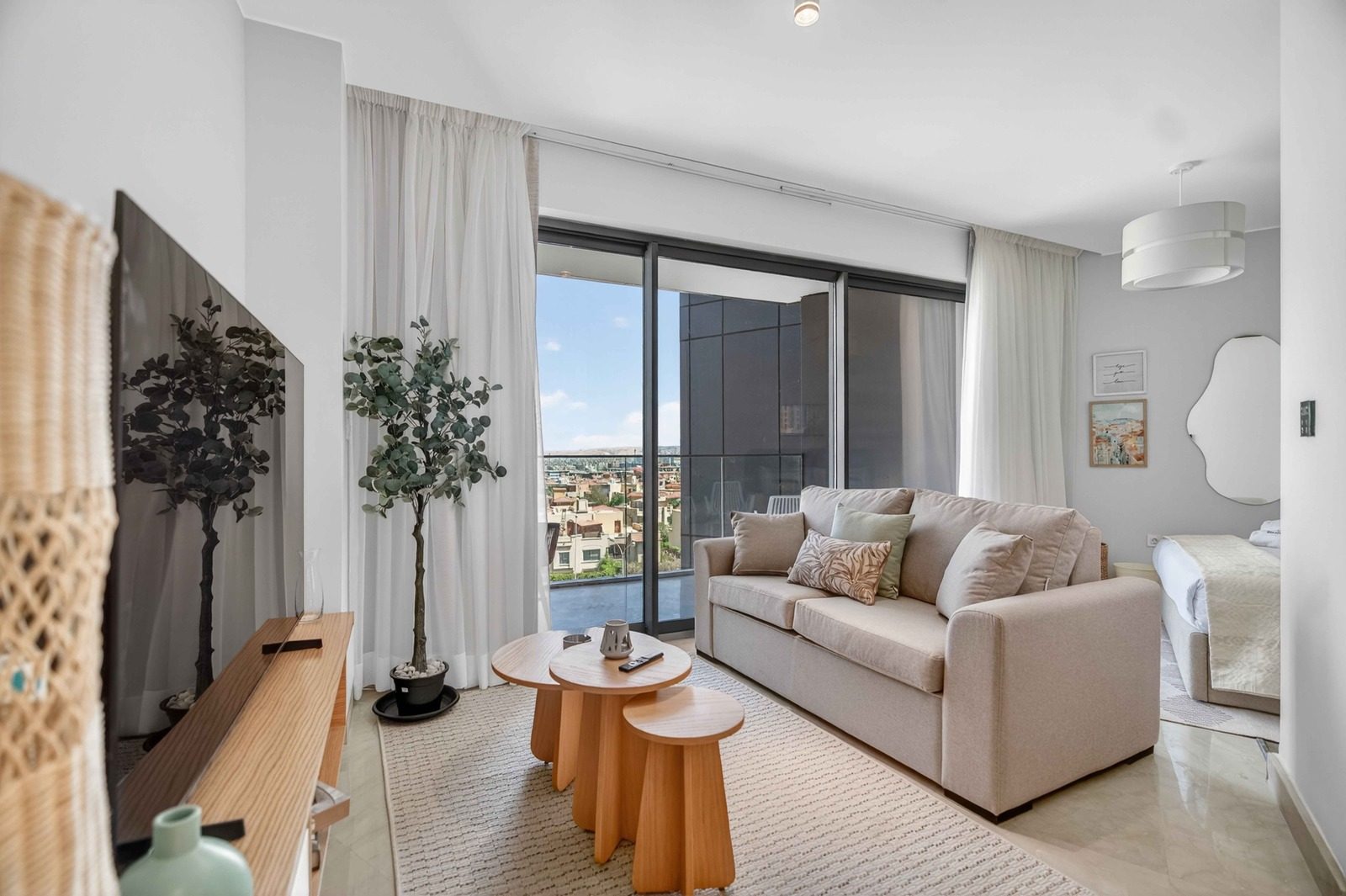 Breezy Studio – Sheikh Zayed – ZED Towers — Living Room in ZED Towers, Sheikh Zayed, Egypt