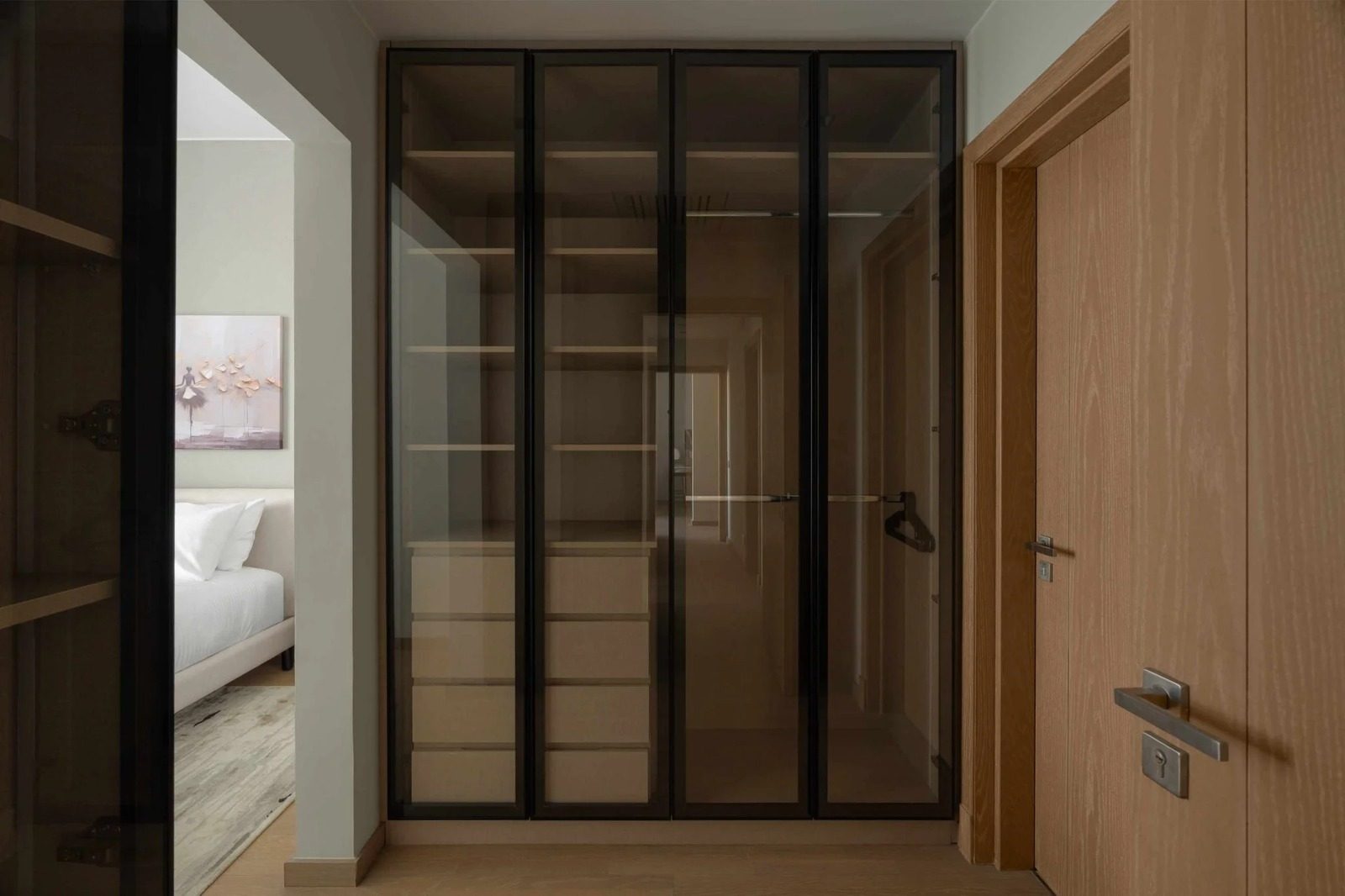 Modern 2BR Apartment with Balcony – Aeon Towers, Sheikh Zayed — Bedroom 2 in Aeon Towers, Sheikh Zayed City, Egypt