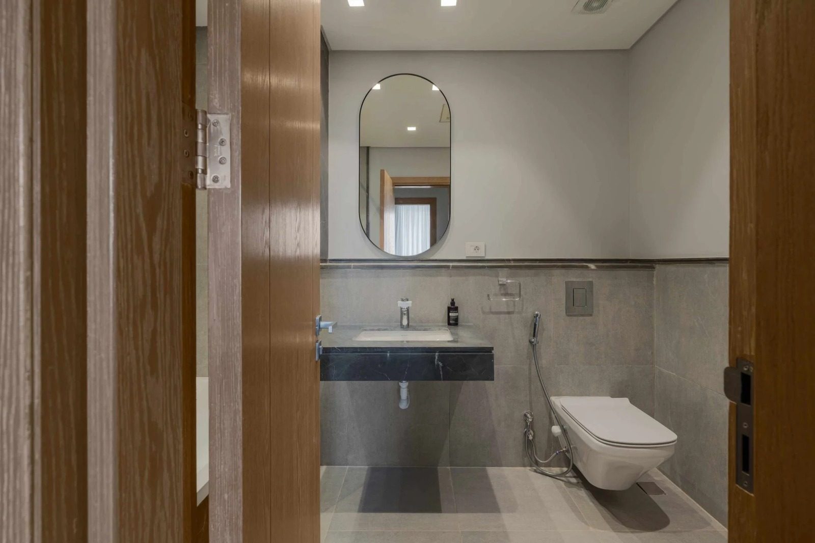Modern 2BR Apartment with Balcony – Aeon Towers, Sheikh Zayed — Full bathroom 3 in Aeon Towers, Sheikh Zayed City, Egypt