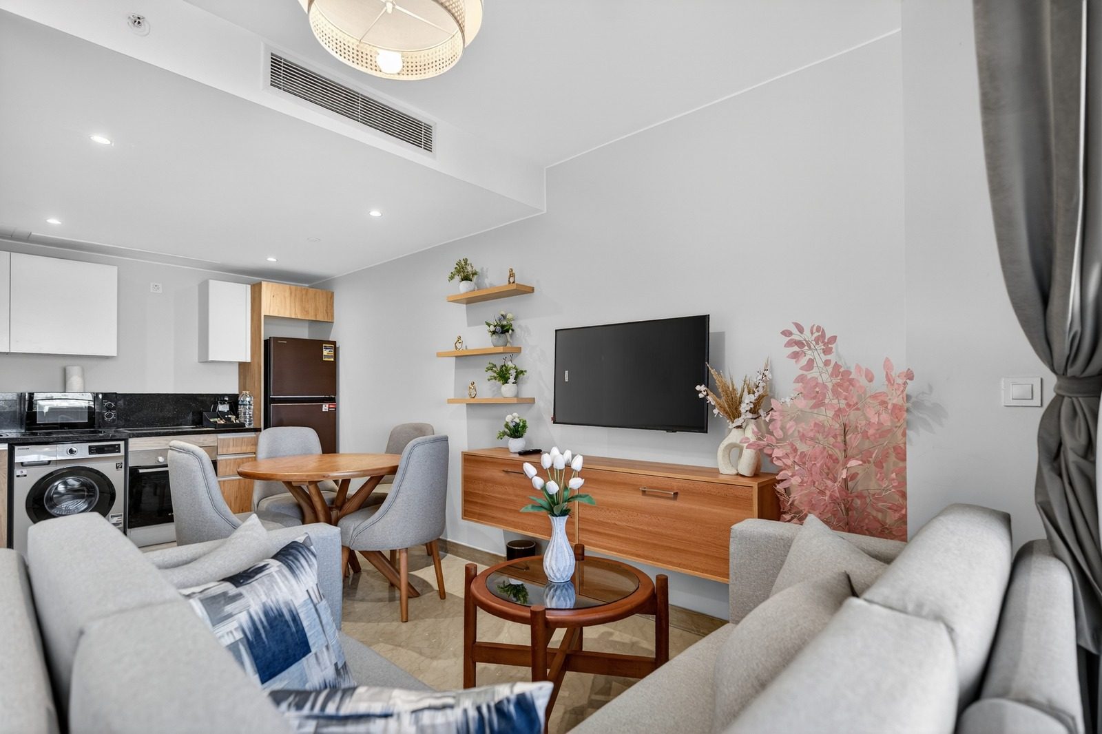 Timeless Studio – Sheikh Zayed – ZED Towers — Full Kitchen in ZED Towers, Sheikh Zayed, Egypt