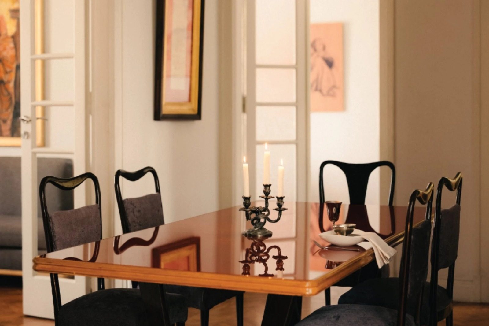 3BR Apartment – Downtown Cairo — Dining Area in Adly St, Downtown Cairo — near Talaat Harb Square, Egypt — photo 2