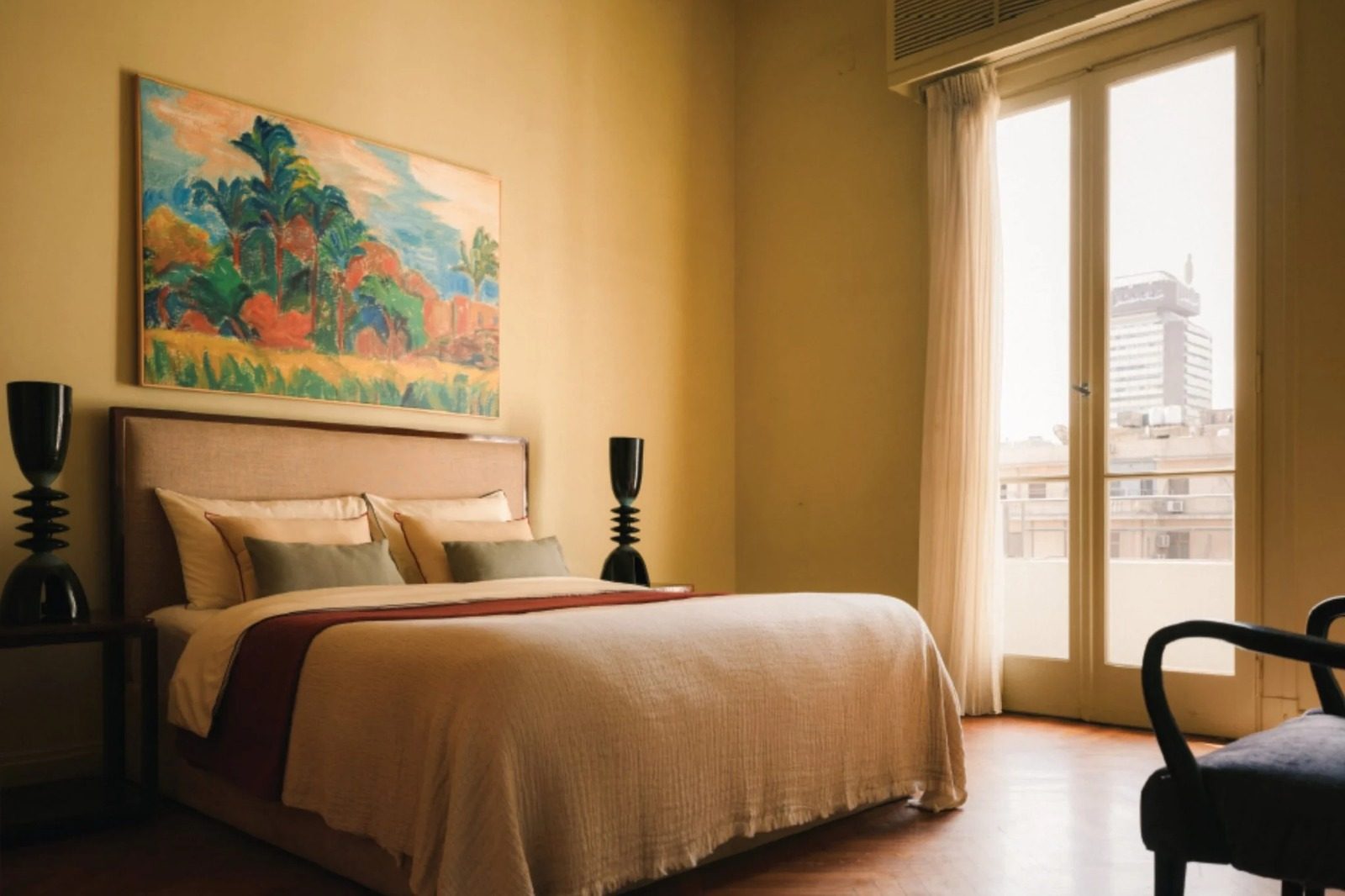 3BR Apartment – Downtown Cairo — Bedroom 1 in Adly St, Downtown Cairo — near Talaat Harb Square, Egypt
