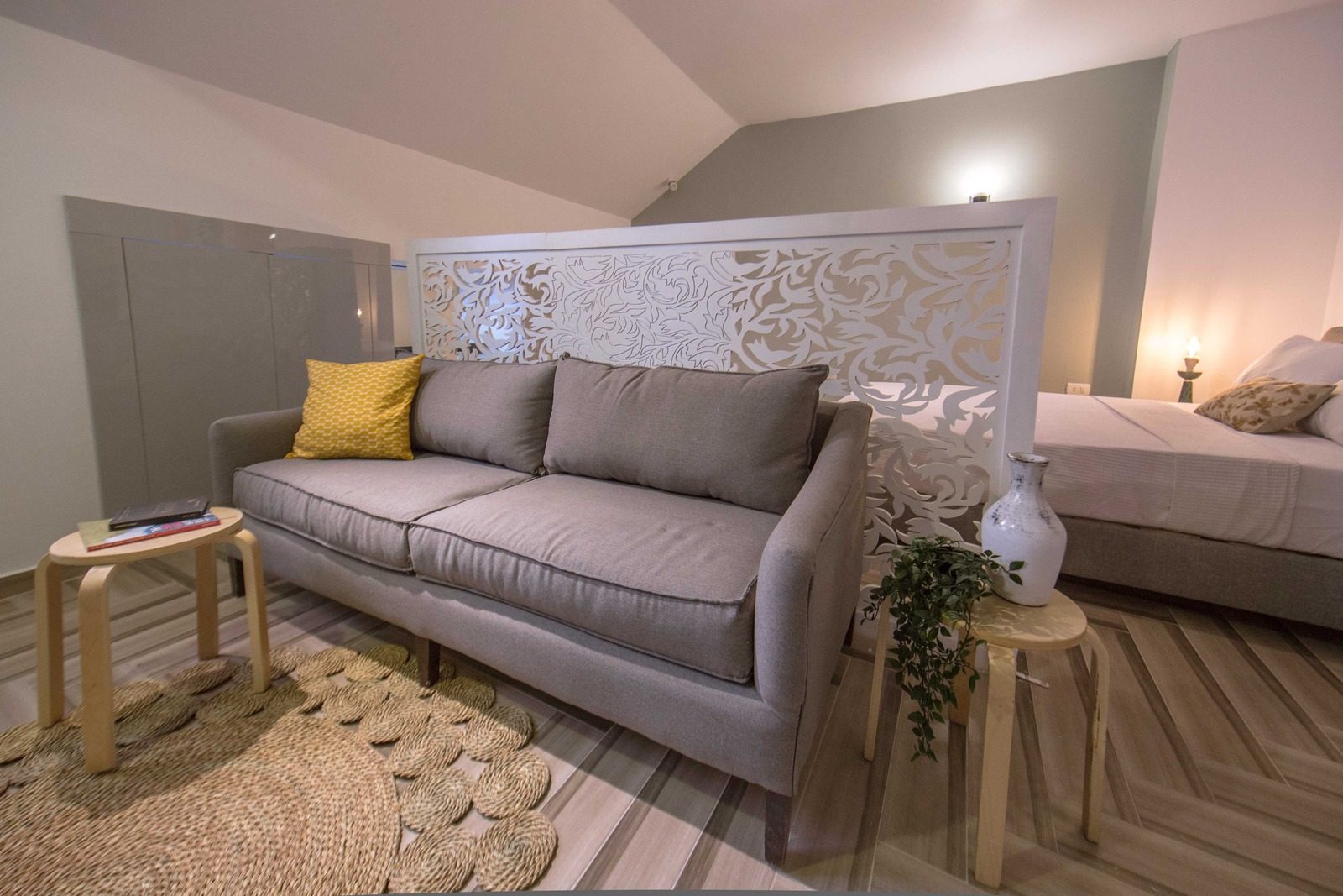 Breezy Studio – City View – Arkan Plaza — Living Room in Near Arkan Plaza, Sheikh Zayed, Egypt