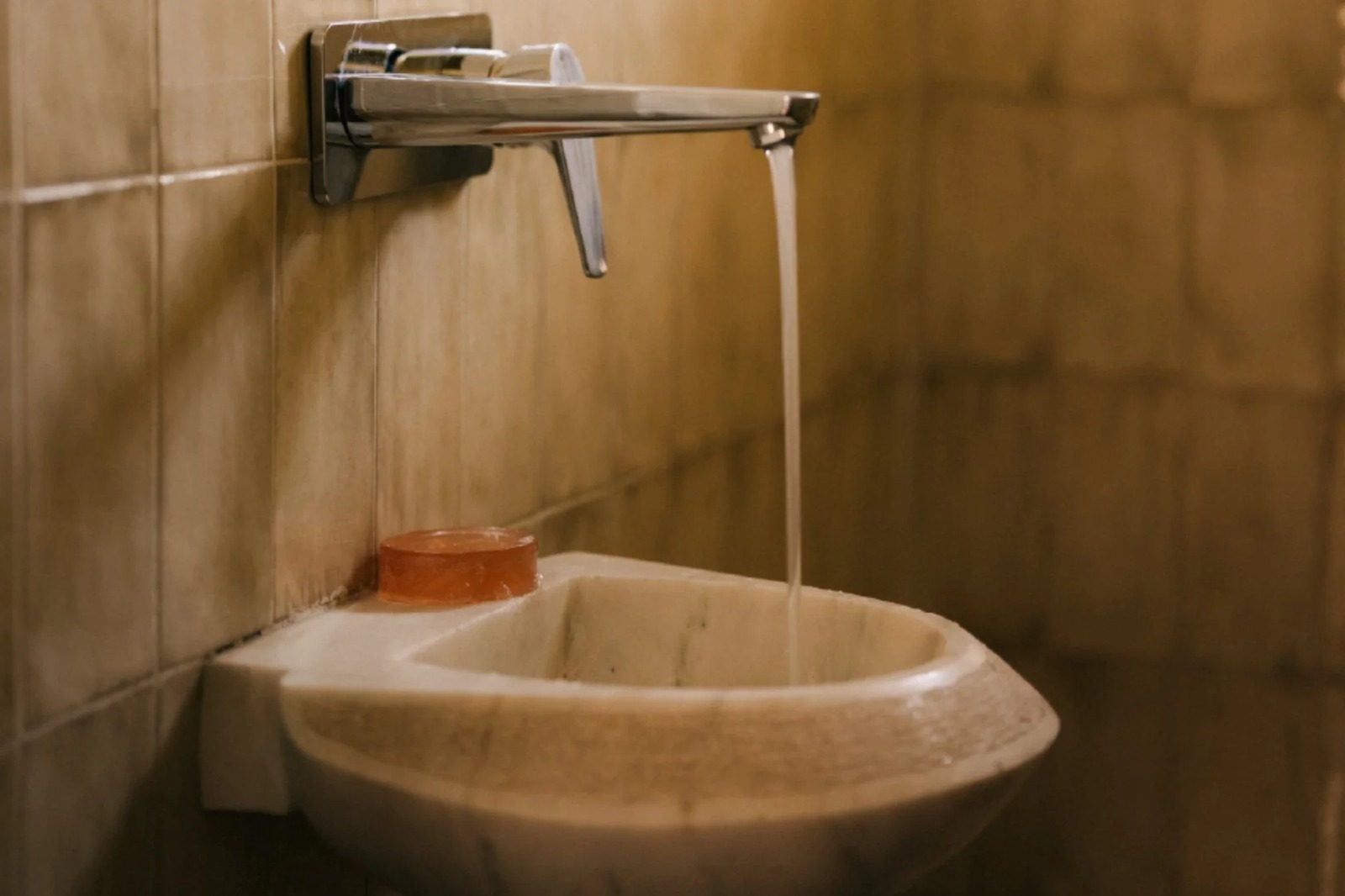 2BR Apartment – Downtown Cairo — Full bathroom 1 in Adly St, Downtown Cairo — near Talaat Harb Square, Egypt — photo 3
