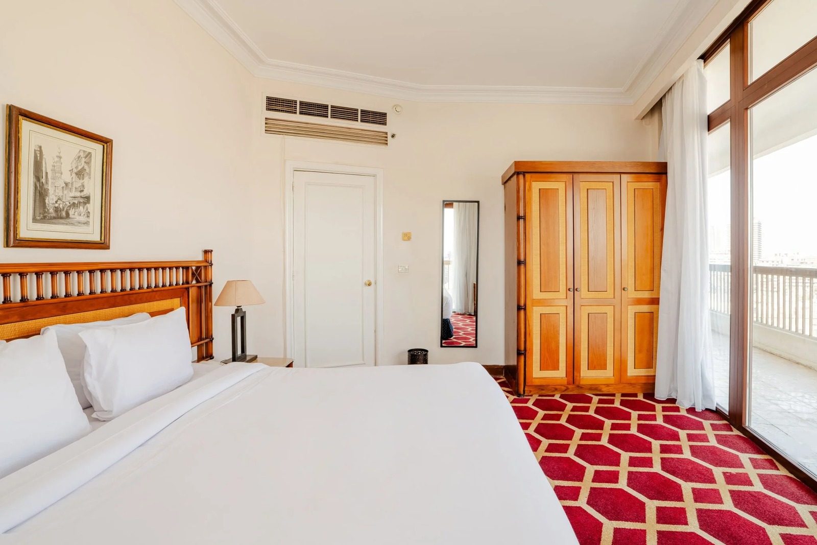 2BR Royal Suite – Nile View – Nile-side Hotel, Zamalek — Bedroom 2 in Nile side of Zamalek, Cairo, Egypt