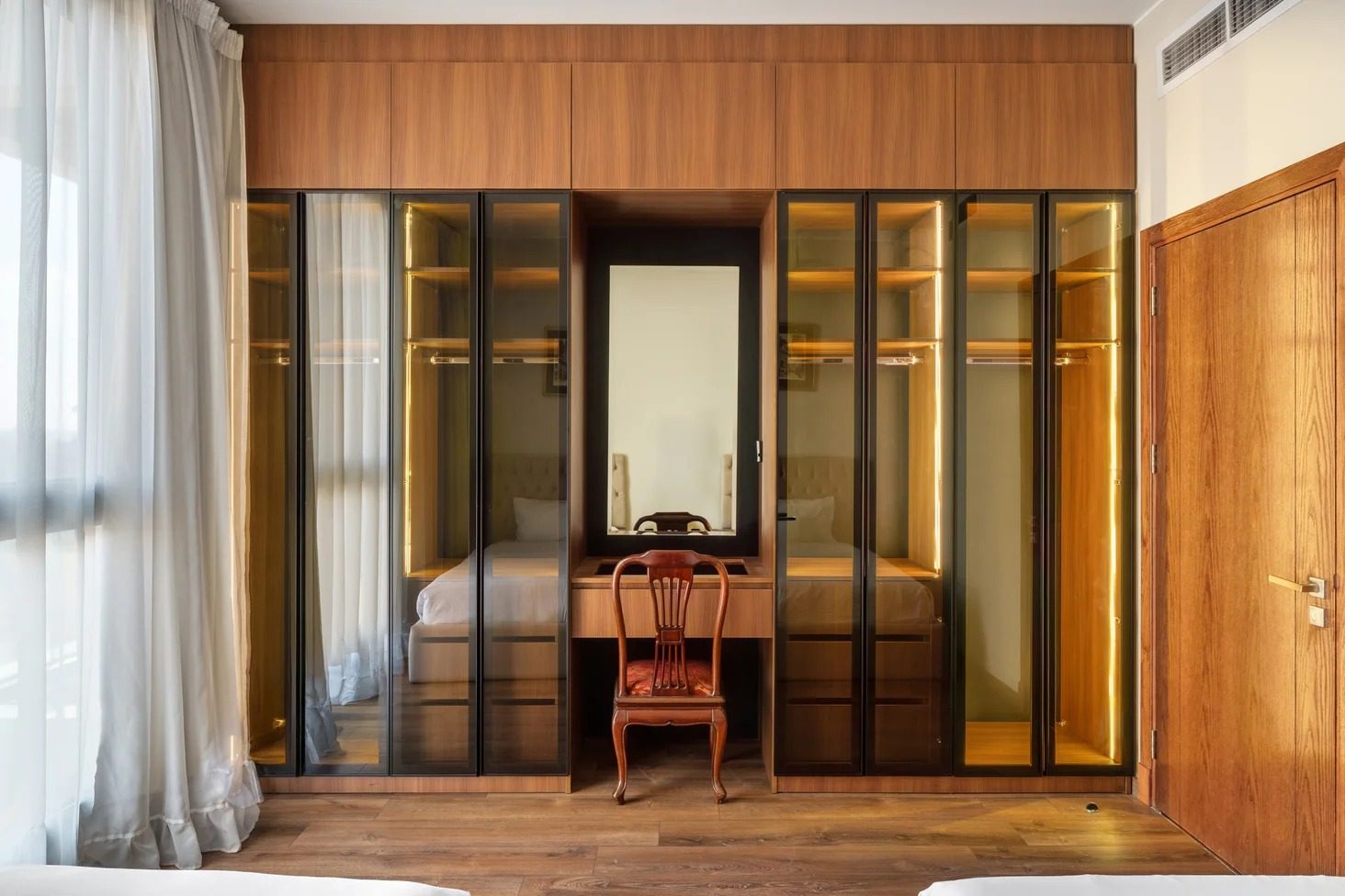 Bright 2BR Apartment with Balcony – Aeon Towers, Sheikh Zayed — Bedroom 1 in Aeon Towers, Sheikh Zayed City, Egypt