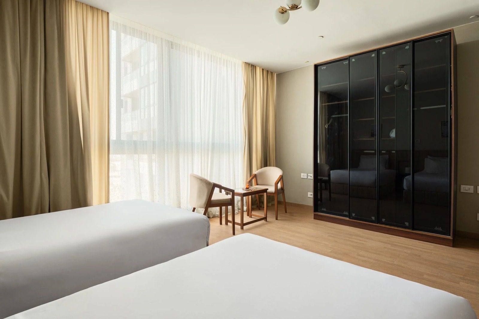 Serene Studio with Kitchen – Aeon Towers, Sheikh Zayed — Bedroom 1 in Aeon Towers, Sheikh Zayed City, Egypt — photo 3