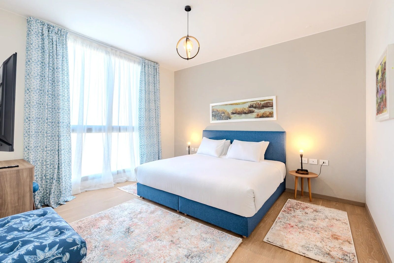 Modern 2BR Apartment with Kitchen – Aeon Towers, Sheikh Zayed — Bedroom 1 in Aeon Towers, Sheikh Zayed City, Egypt