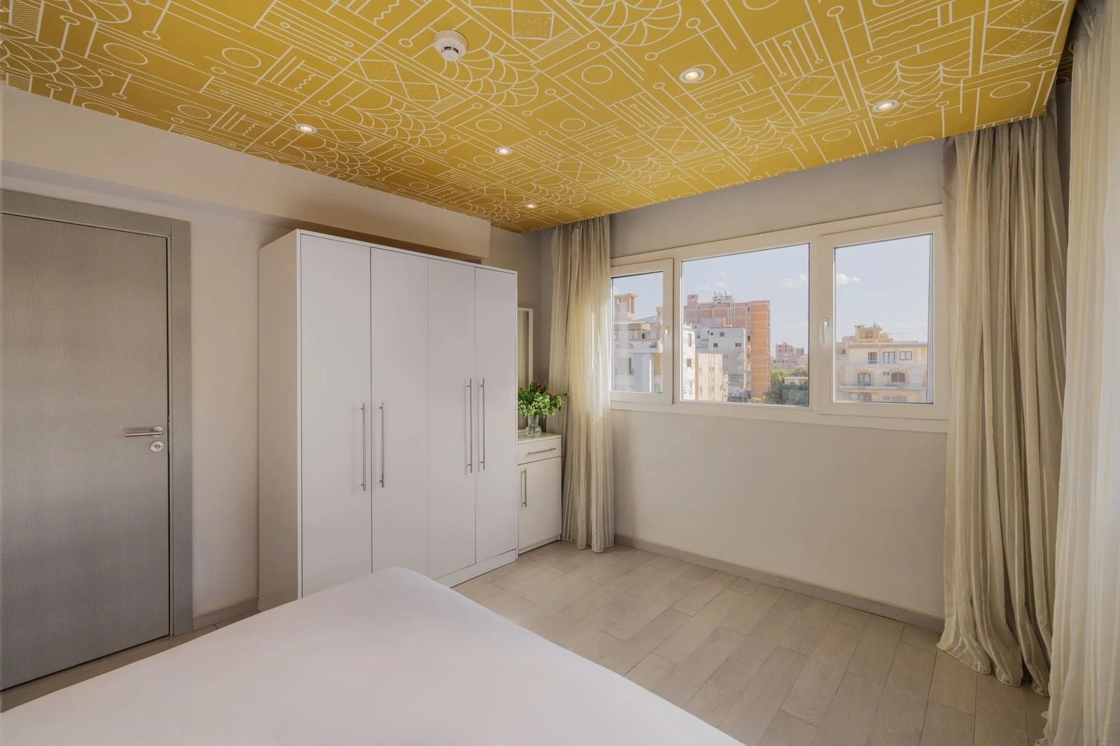 3BR Apartment – Pyramids View – near the Pyramids — Bedroom 1 in Haram district, Giza — near the Pyramids and the Grand Egyptian Museum, Egypt