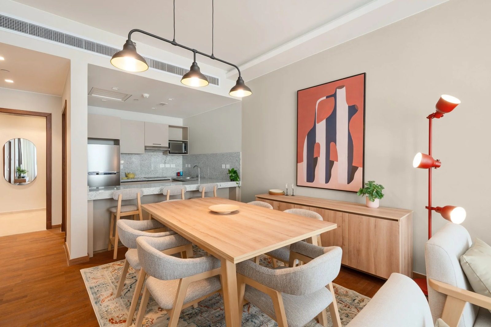Serene 2BR Apartment with Kitchen – Aeon Towers, Sheikh Zayed — Dining Area in Aeon Towers, Sheikh Zayed City, Egypt — photo 2