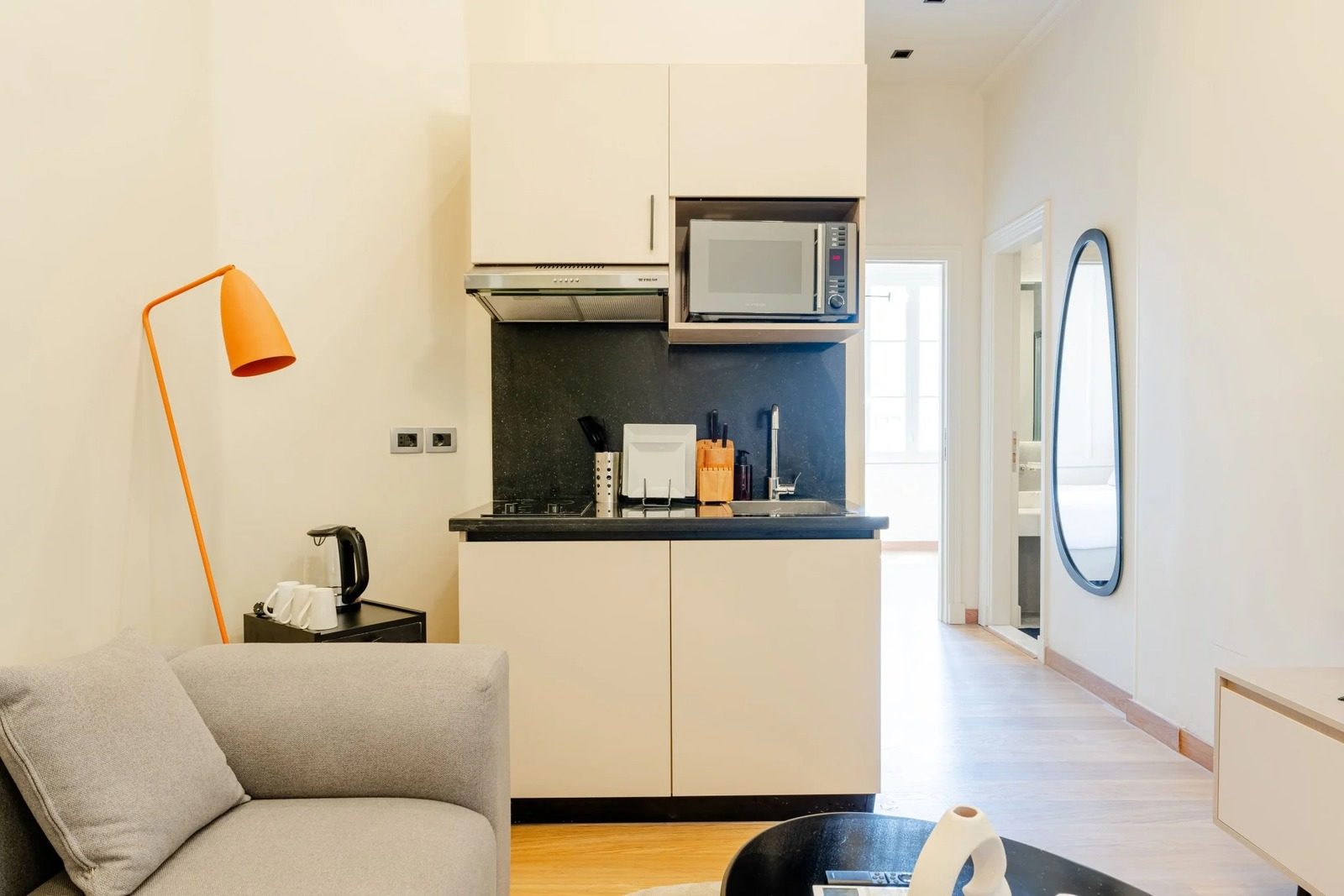Modern 2BR Apartment – Zamalek — Full Kitchen in Zamalek, Cairo, Egypt
