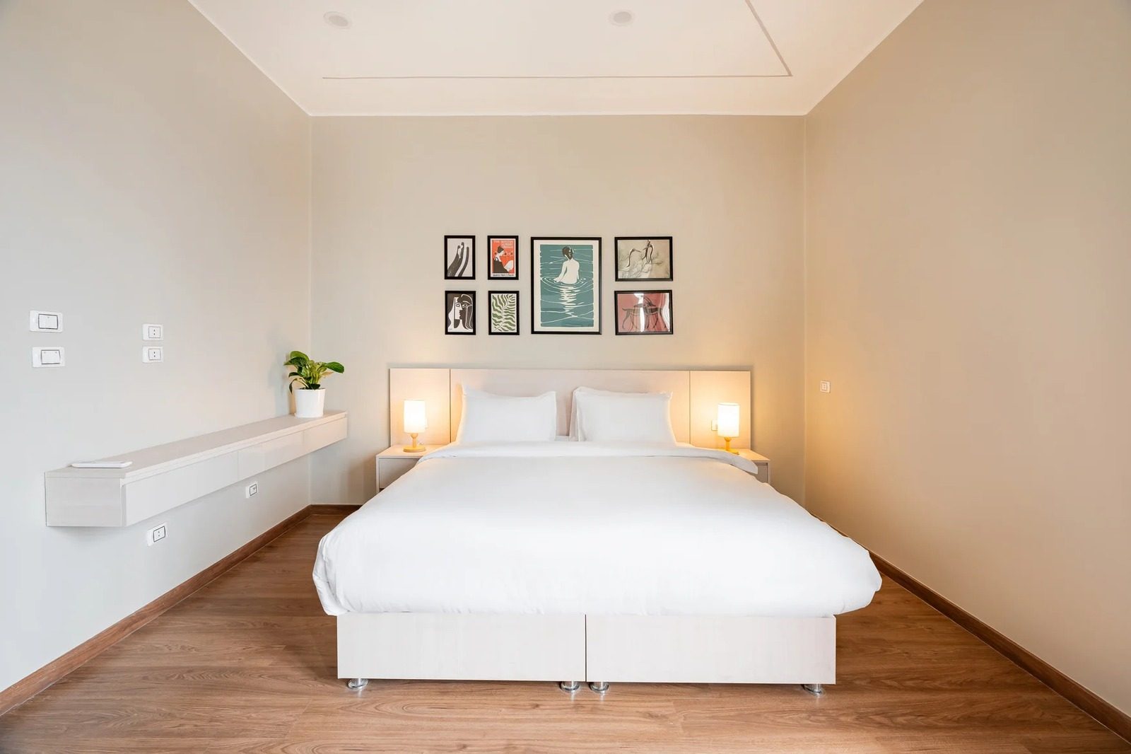 2BR Apartment – Nile View – Downtown Cairo — Bedroom 1 in Maspero, Corniche El Nil — near the Ramses Hilton, Egypt